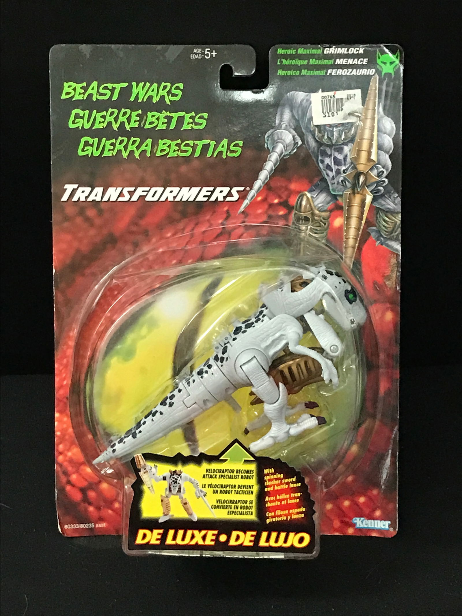 TRANSFORMERS BEAST WARS ACTION FIGURE SEALED IN PACK (1 of 2)
