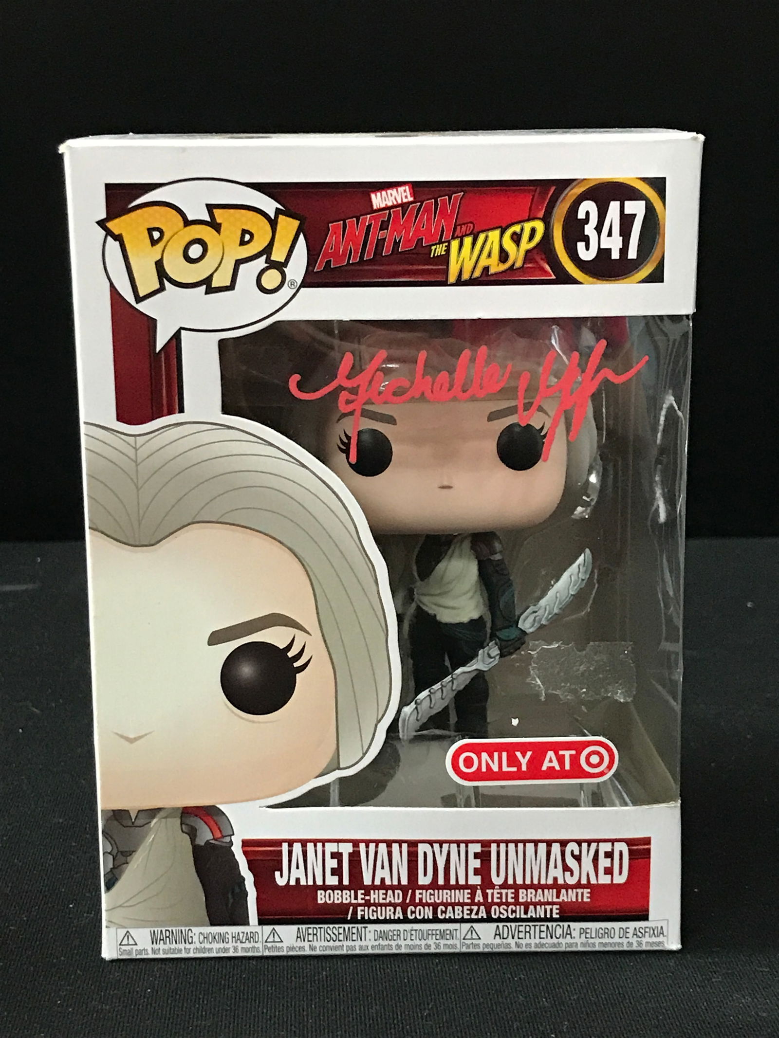 MICHELLE PFEIFFER SIGNED FUNKO POP - KB COA (1 of 1)