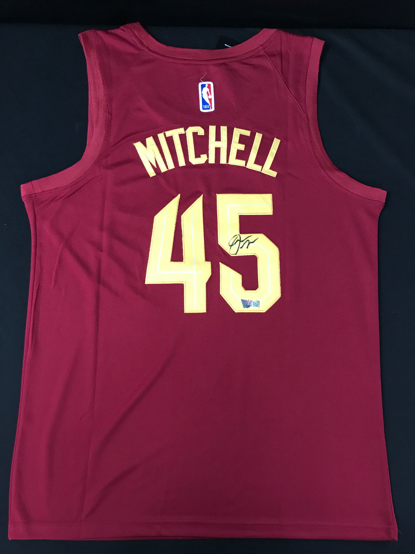 DONOVAN MITCHELL SIGNED CLEVELAND CAVALIERS - ACE COA (1 of 3)