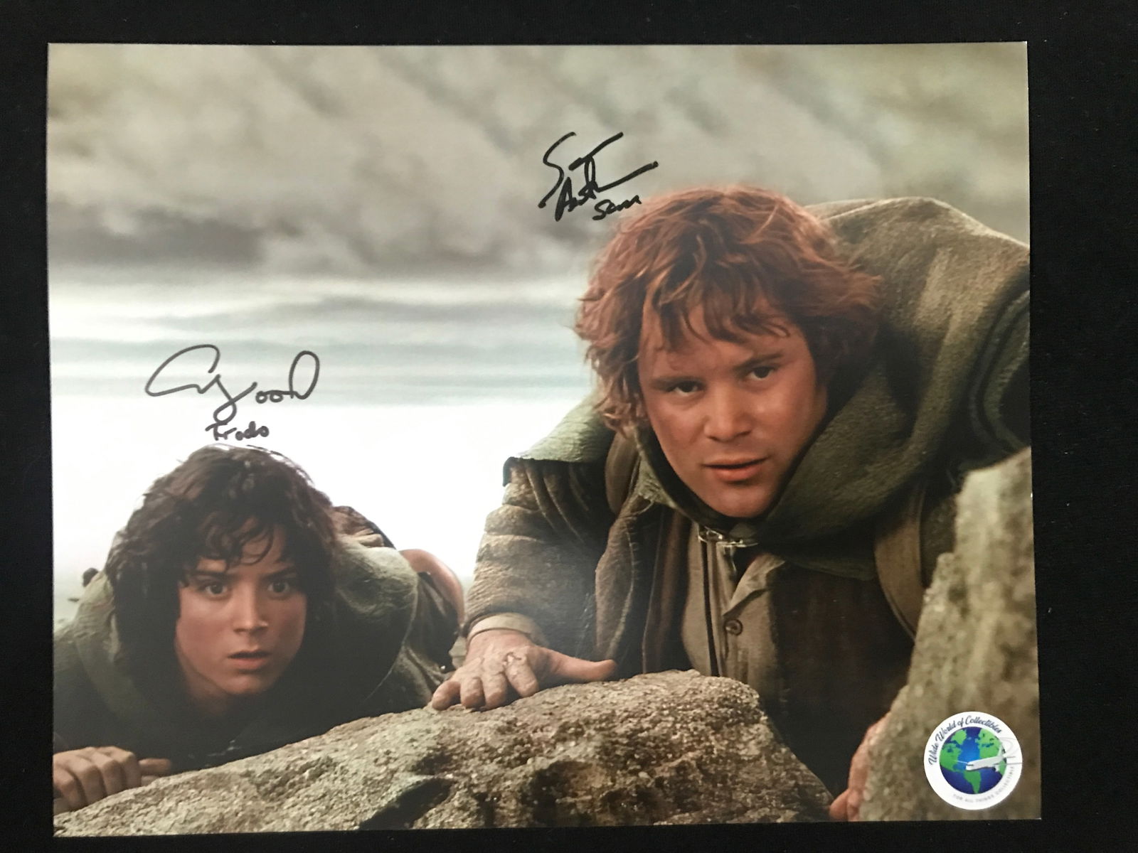 ELIJAH WOOD AND SEAN ASTIN  SIGNED 8X10 PHOTO WWOC COA (1 of 2)