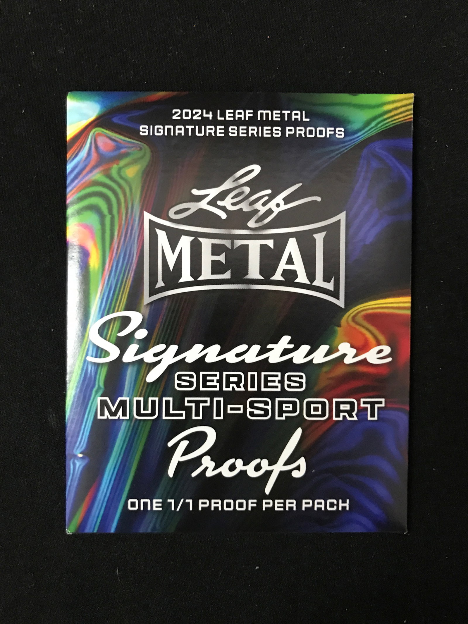 2024 LEAF METAL SIGNATURE MULTI SPORT PROOFS: Prices are in Canadian dollars
