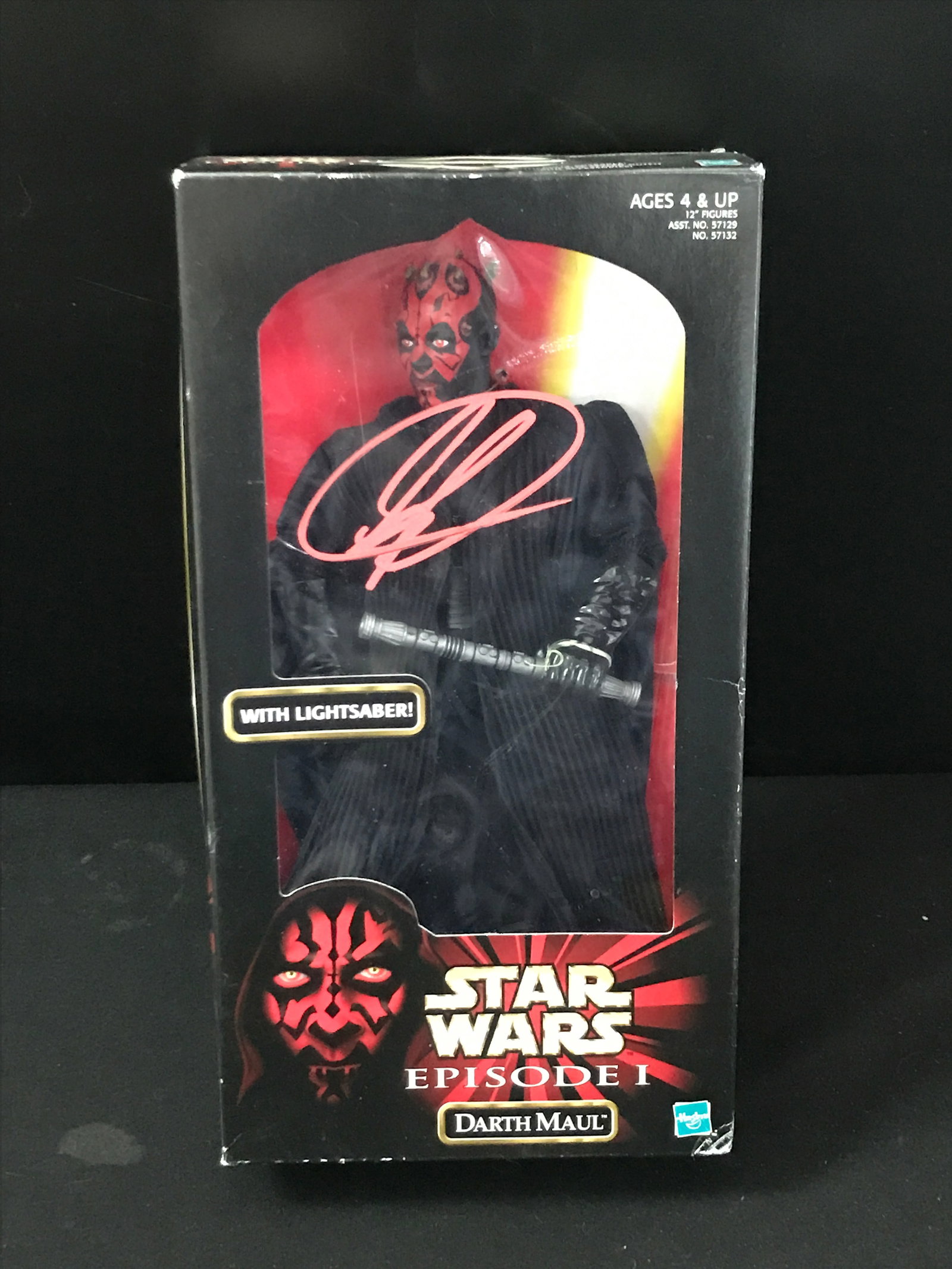 RAY PARK SIGNED DARTH MAUL FIGURE WWOC COA: Prices are in Canadian dollars