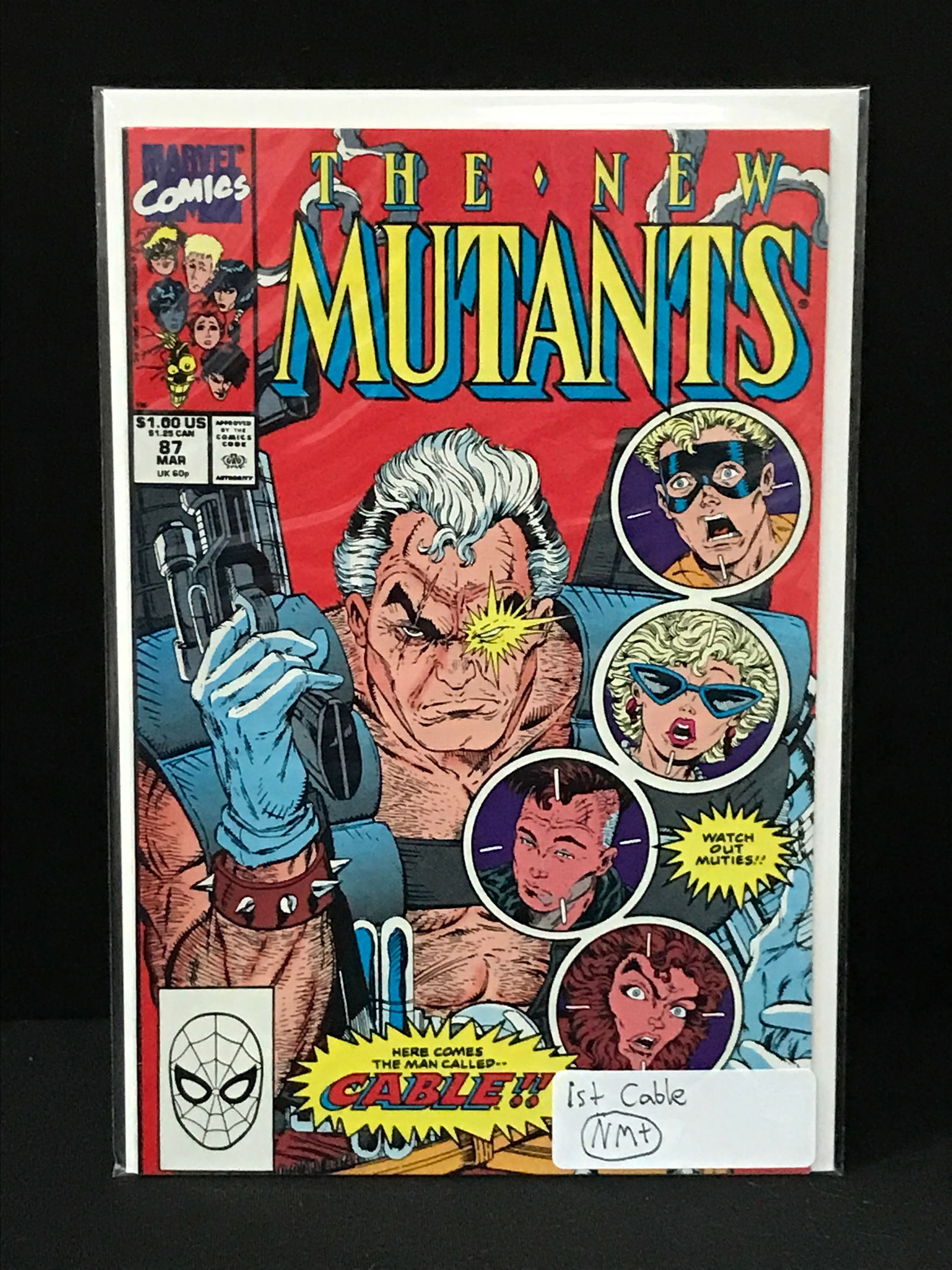 MARVEL COMICS NO.87 THE NEW MUTANTS (1 of 1)