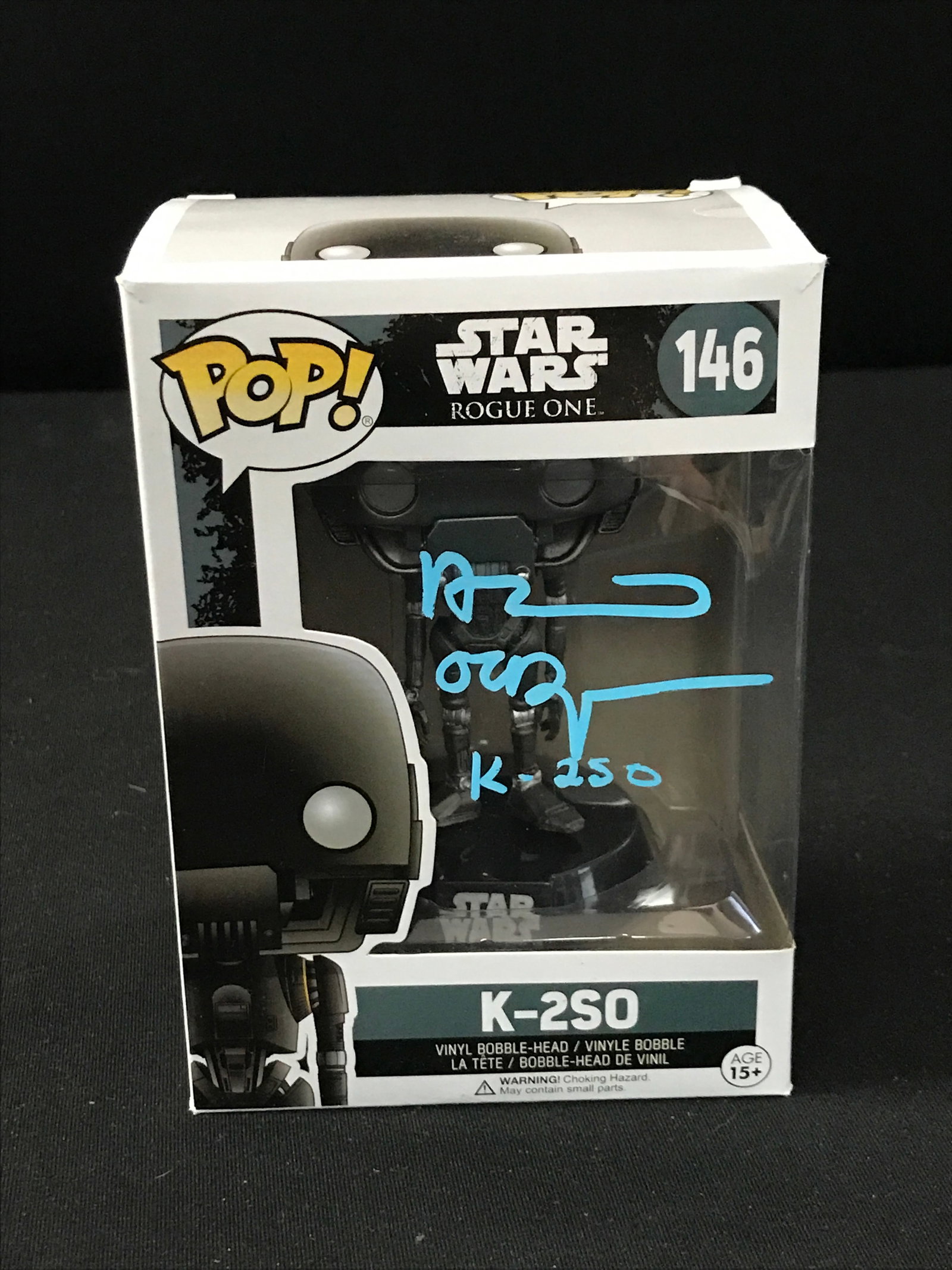 ALAN TUDYK SIGNED STAR WARS K-2SO FUNKO POP (WWOC COA): Prices are in Canadian dollars