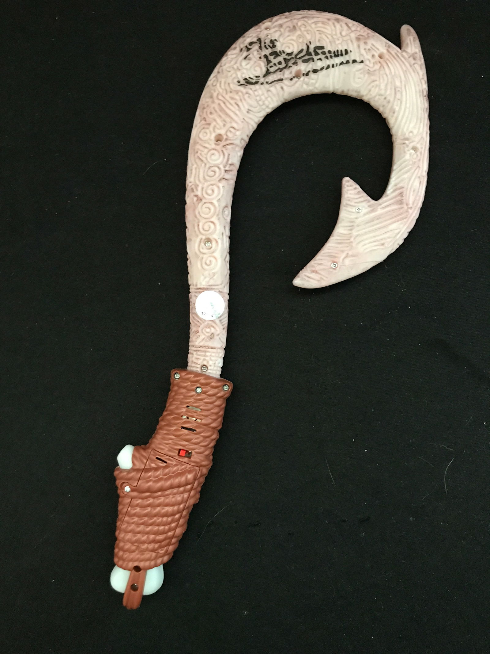 DWAYNE THE ROCK JOHNSON SIGNED MOANA MAUI HOOK (KB COA) (1 of 1)