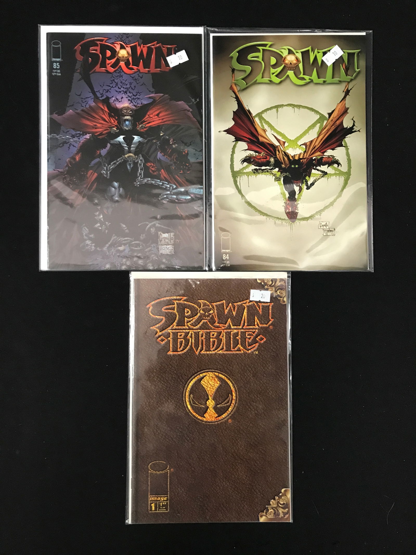 LOT OF 3 SPAWN COMICS (IMAGE COMICS) (1 of 1)