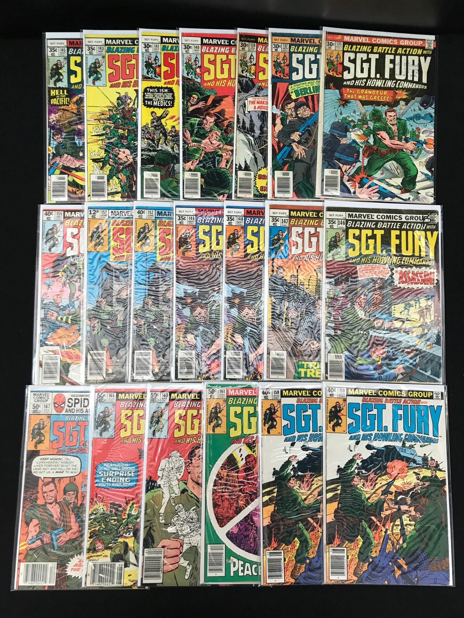 LOT OF 20 SGT ROCK COMICS (DC COMICS) (1 of 1)