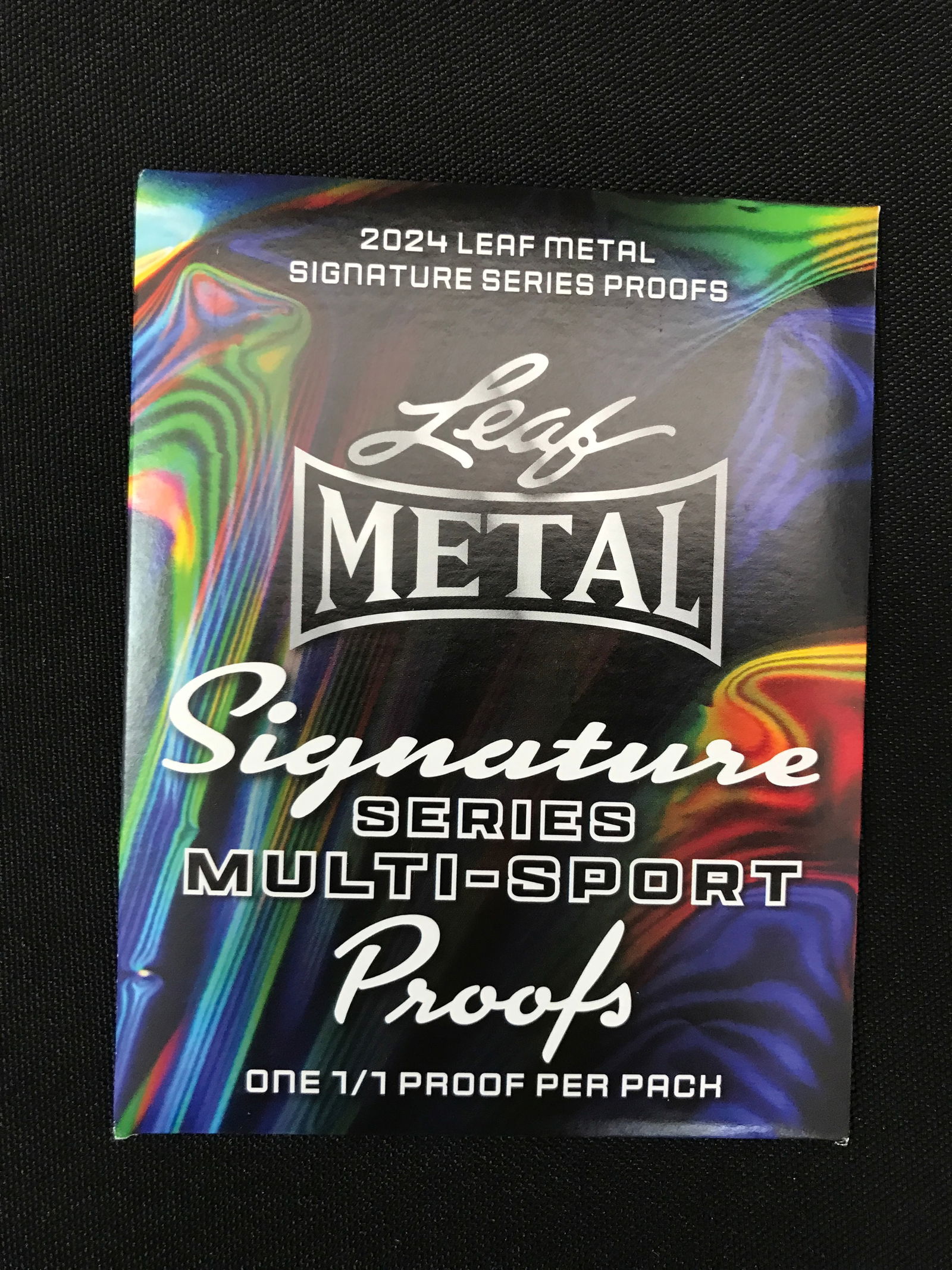 SEALED 2024 LEAF METAL SIGNATURE MULTISPORT PROOFS 1/1 (1 of 1)
