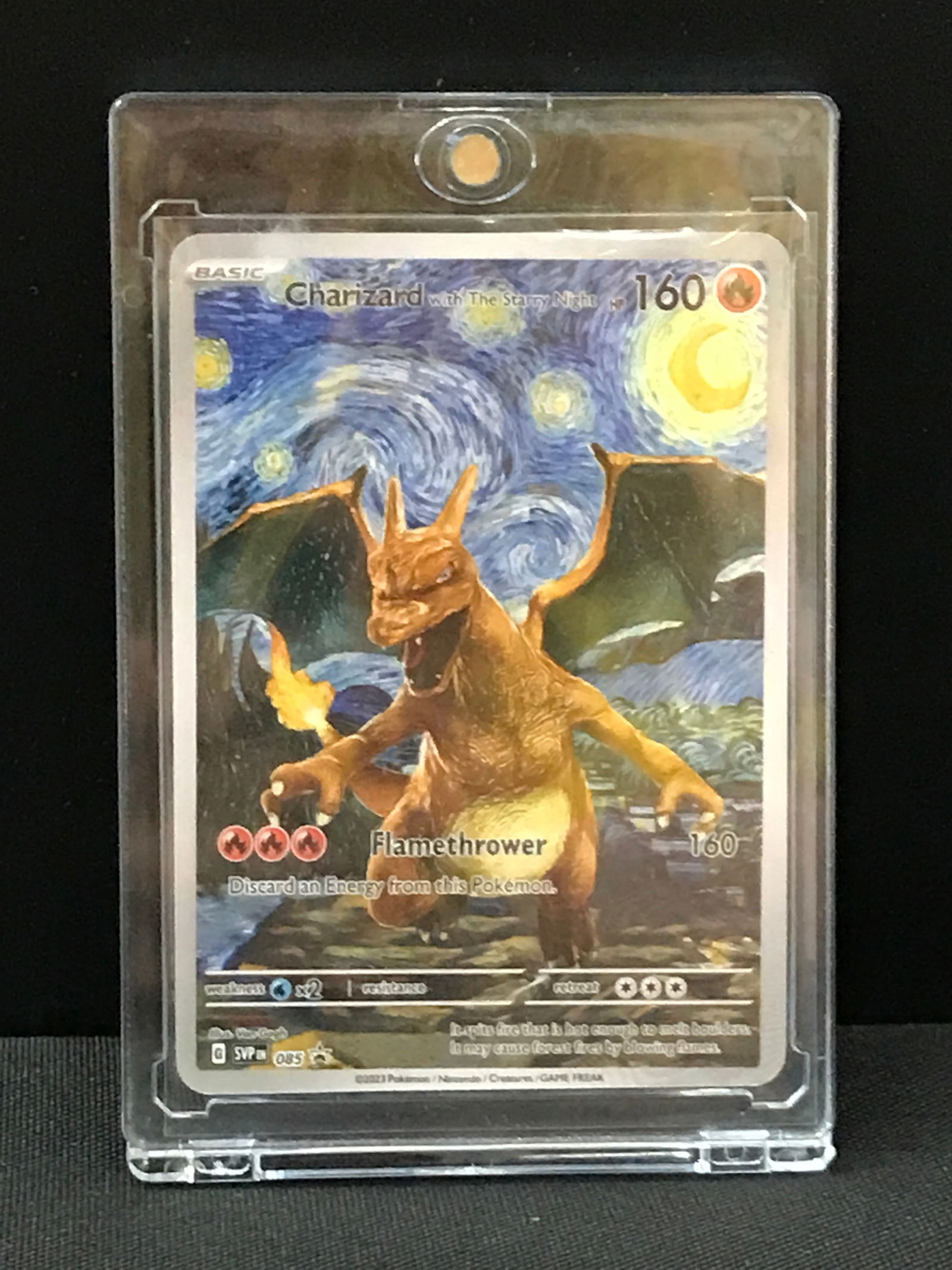 STARRY NIGHT CHARIZARD POKEMON CARD (1 of 2)
