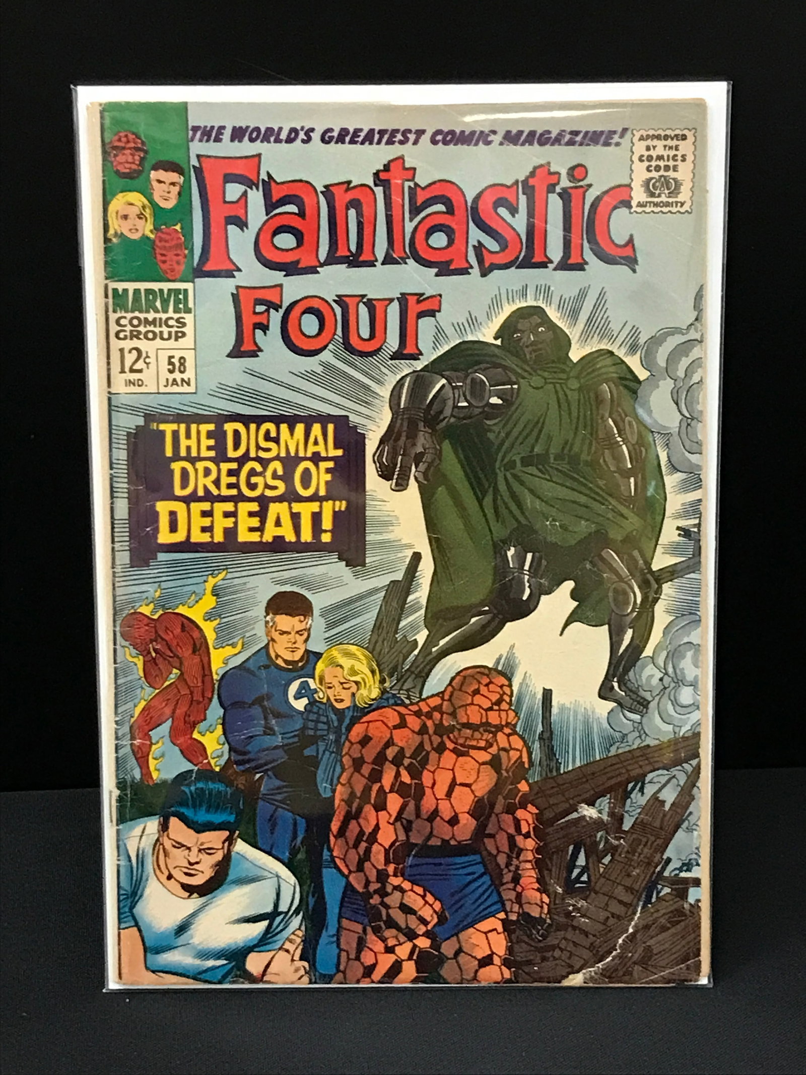 MARVEL COMICS NO.58 FANTASTIC FOUR: Prices are in Canadian dollars