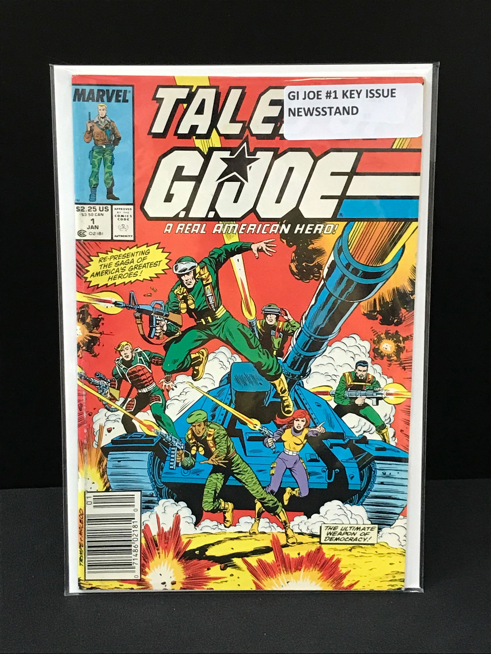 MARVEL COMICS NO.1 TALES OF G.I. JOE (1 of 1)