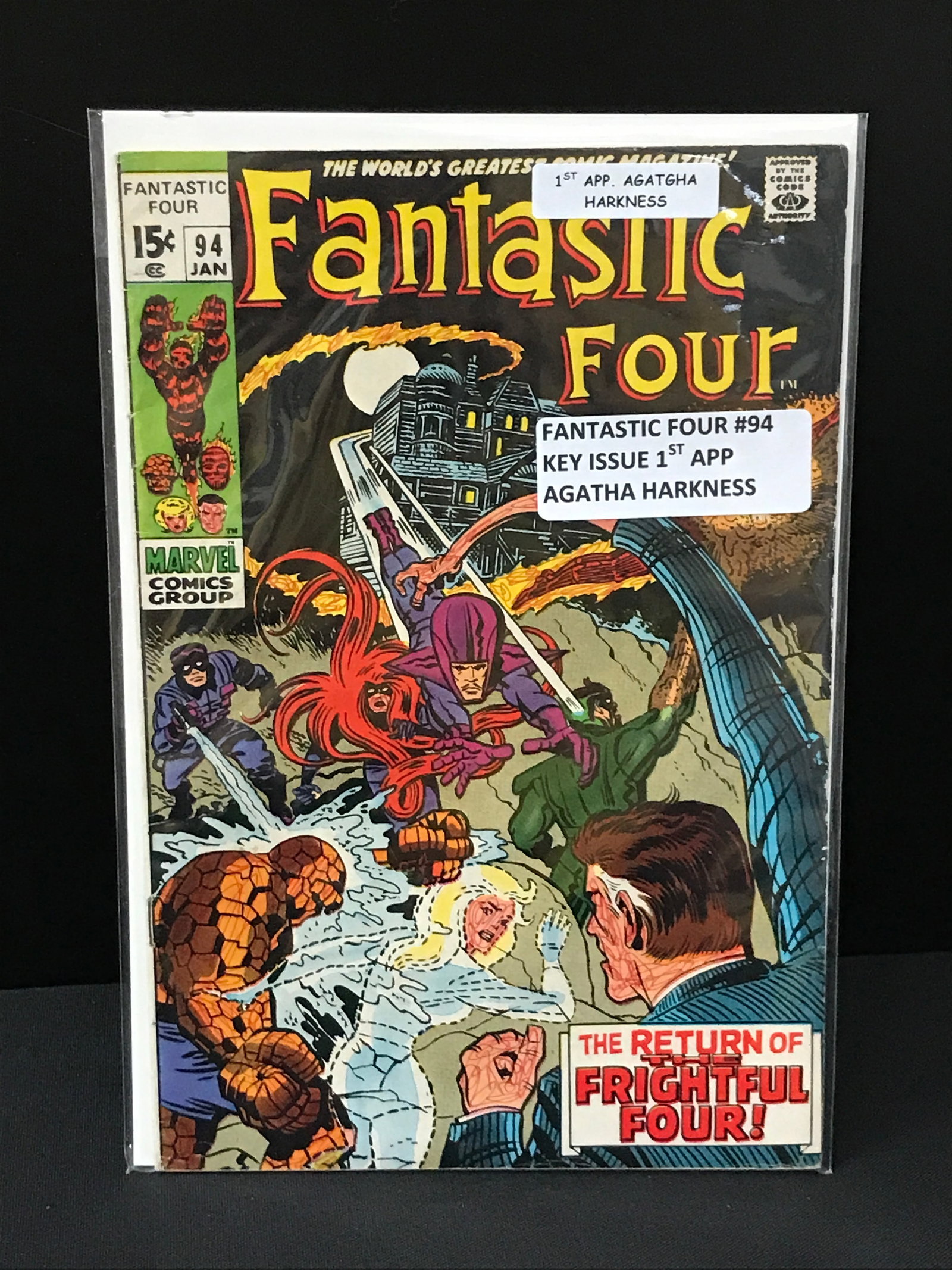 MARVEL COMICS NO.94 FANTASTIC FOUR: Prices are in Canadian dollars