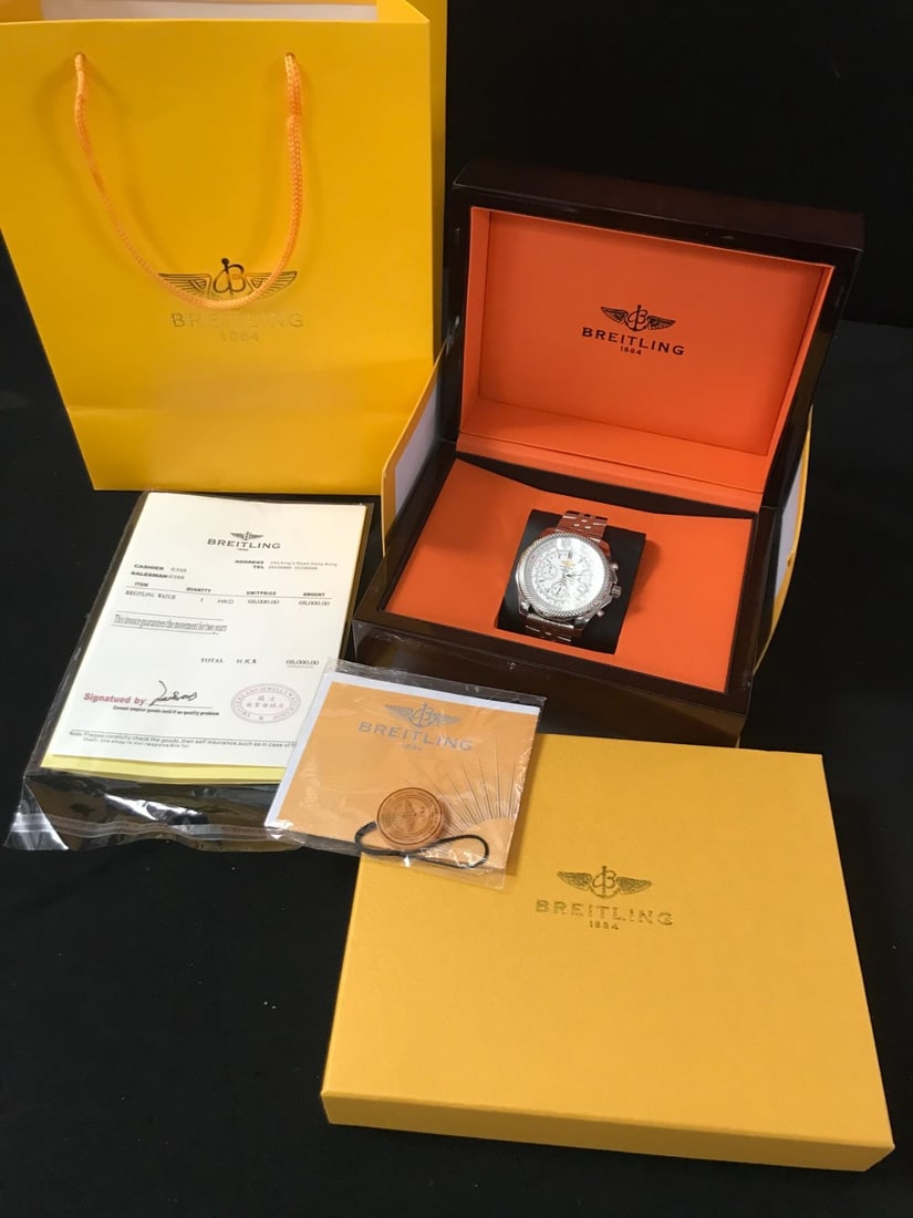 BREITLING WATCH - BENTLEY MOTORS SPECIAL EDITION - AAA CLONE (1 of 6)