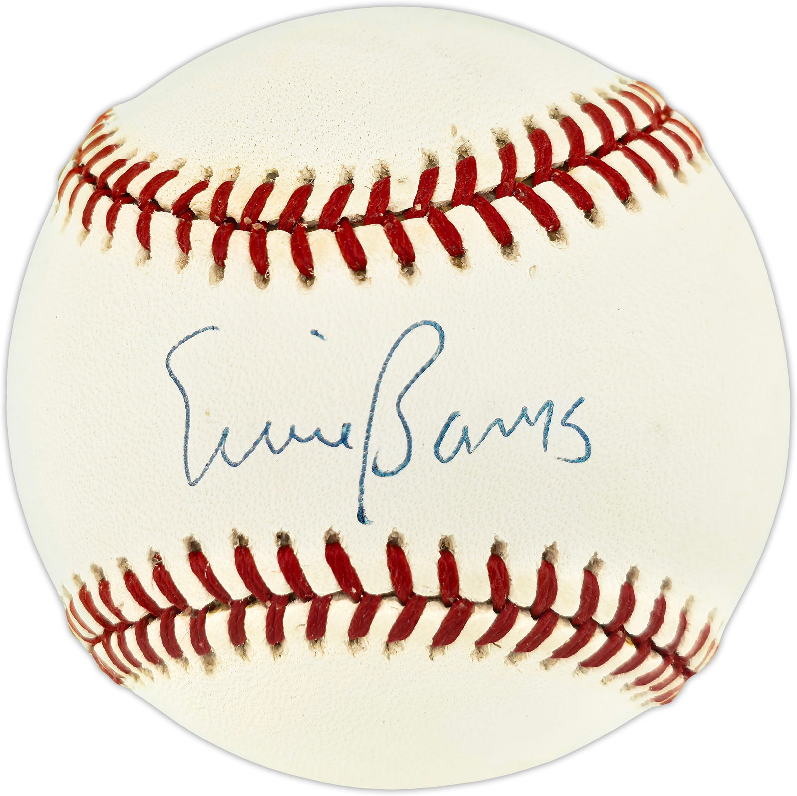 ERNIE BANKS SIGNED BASEBALL BECKETT COA (1 of 2)