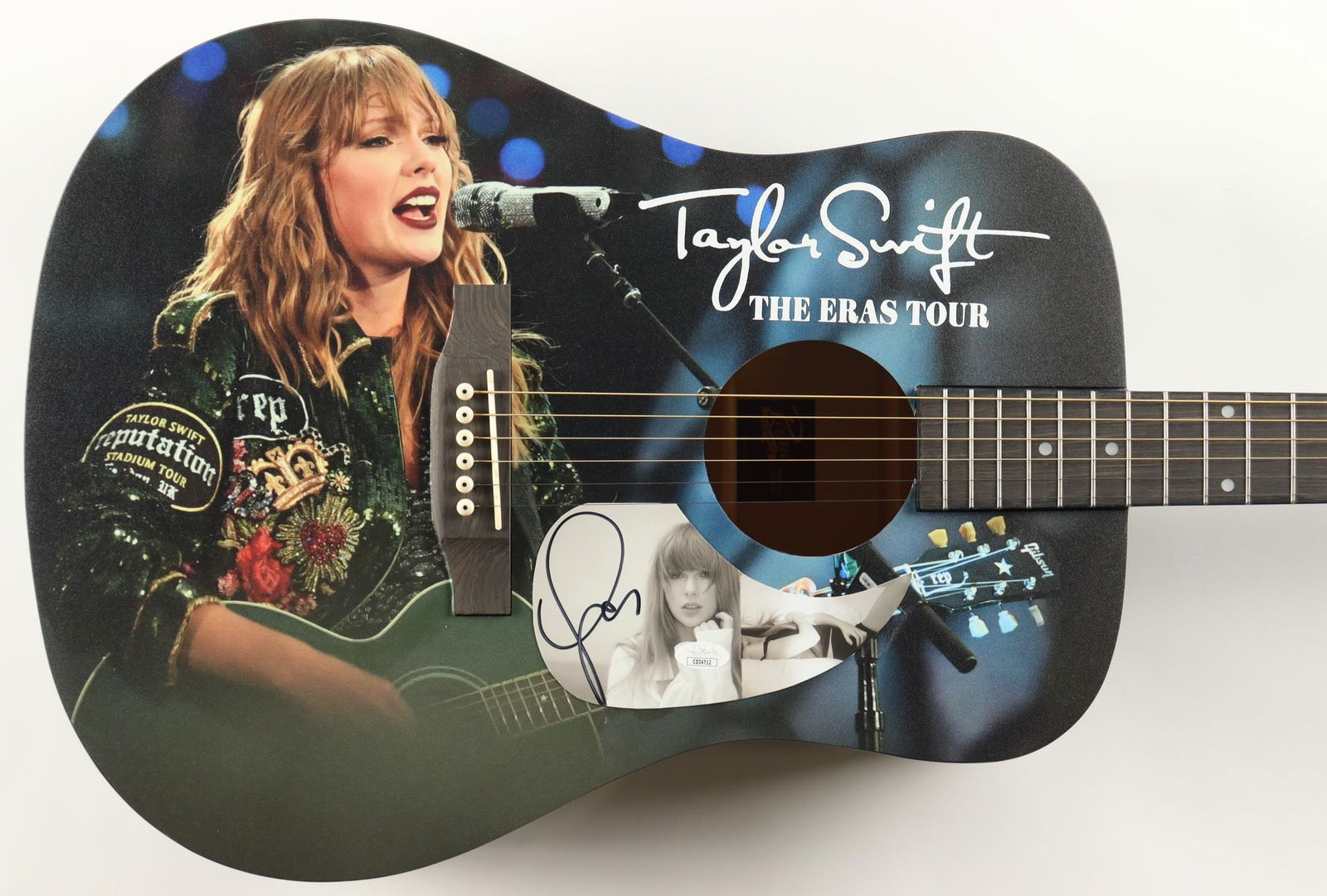 TAYLOR SWIFT SIGNED ACOUSTIC GUITAR - JSA COA (1 of 3)
