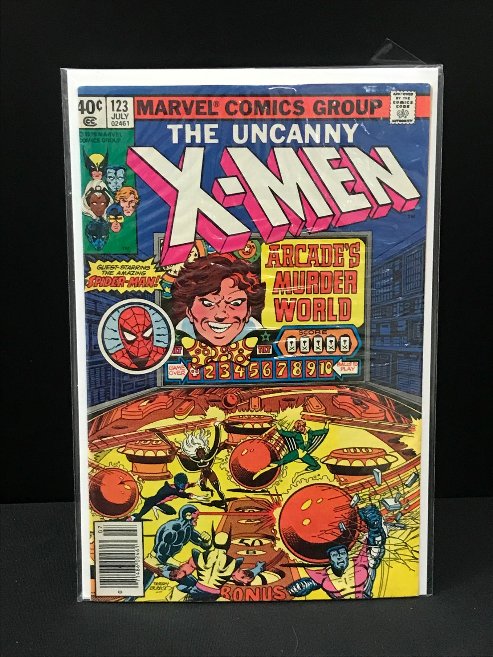 MARVEL COMICS NO.123 THE UNCANNY X-MEN: Prices are in Canadian dollars