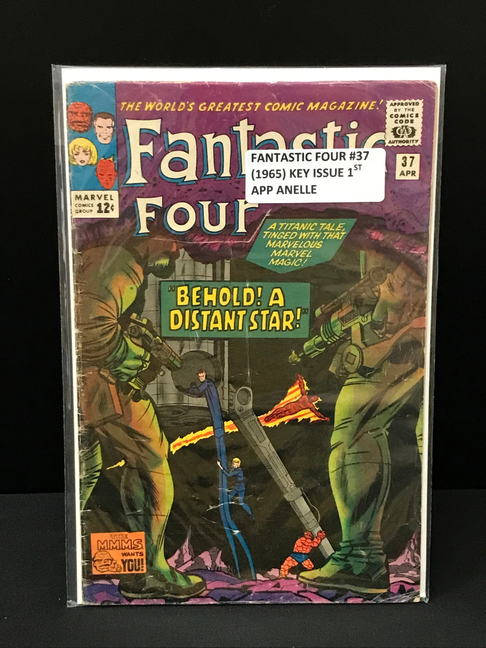 MARVEL COMICS NO.37 FANTASTIC FOUR: Prices are in Canadian dollars