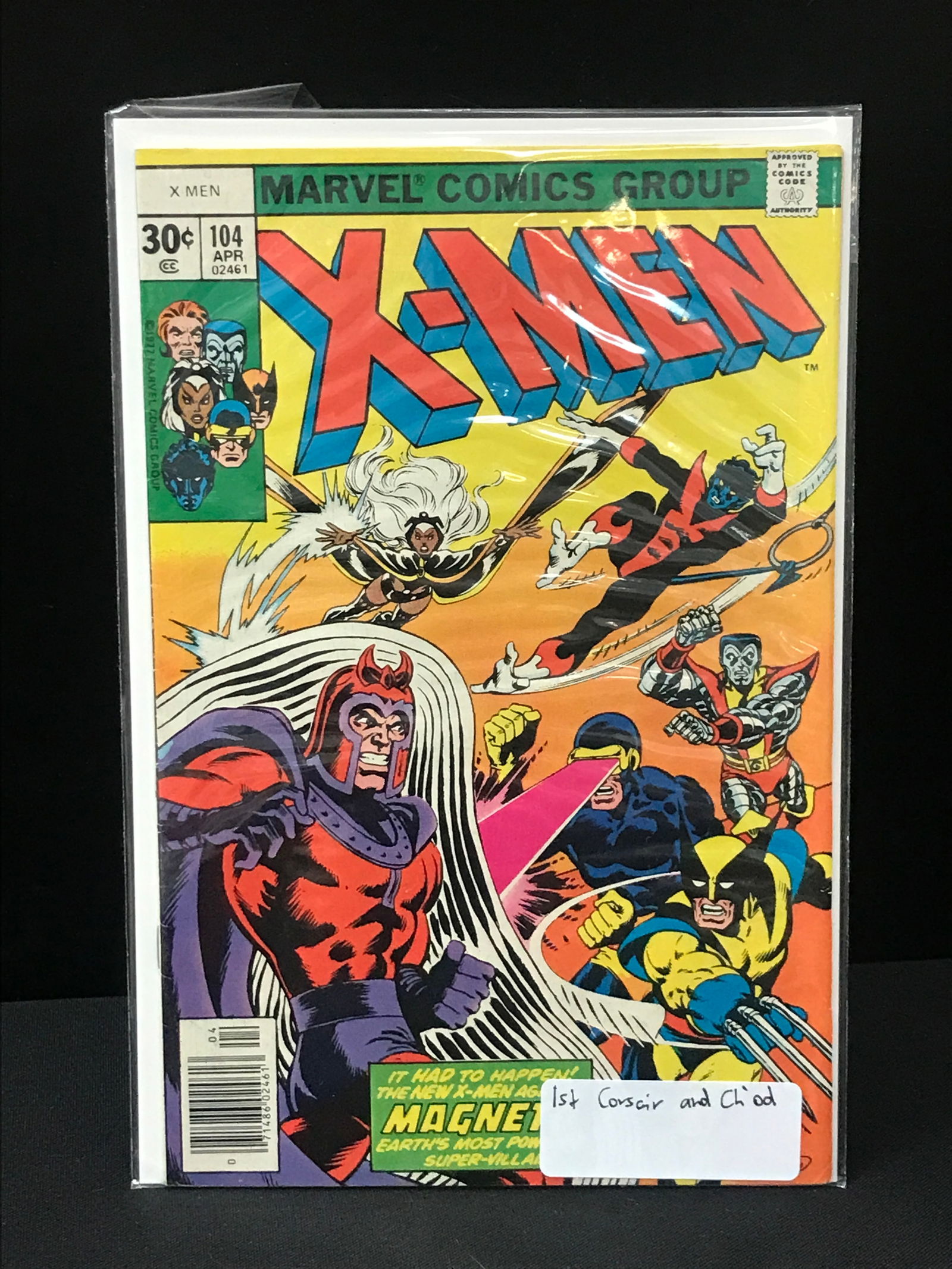 MARVEL COMICS NO.104 X-MEN (1 of 1)