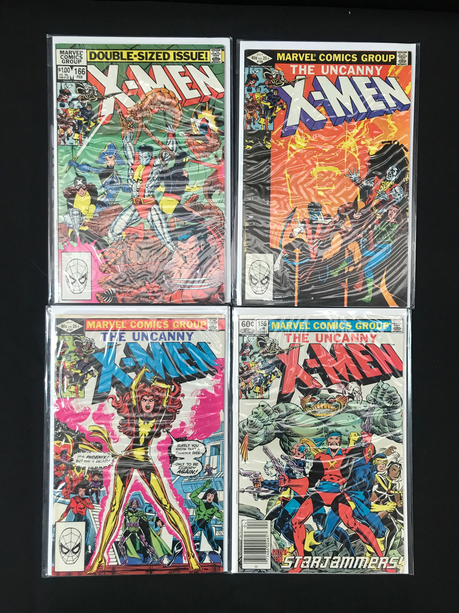 LOT OF 4 X-MEN COMICS (MARVEL COMICS) (1 of 1)