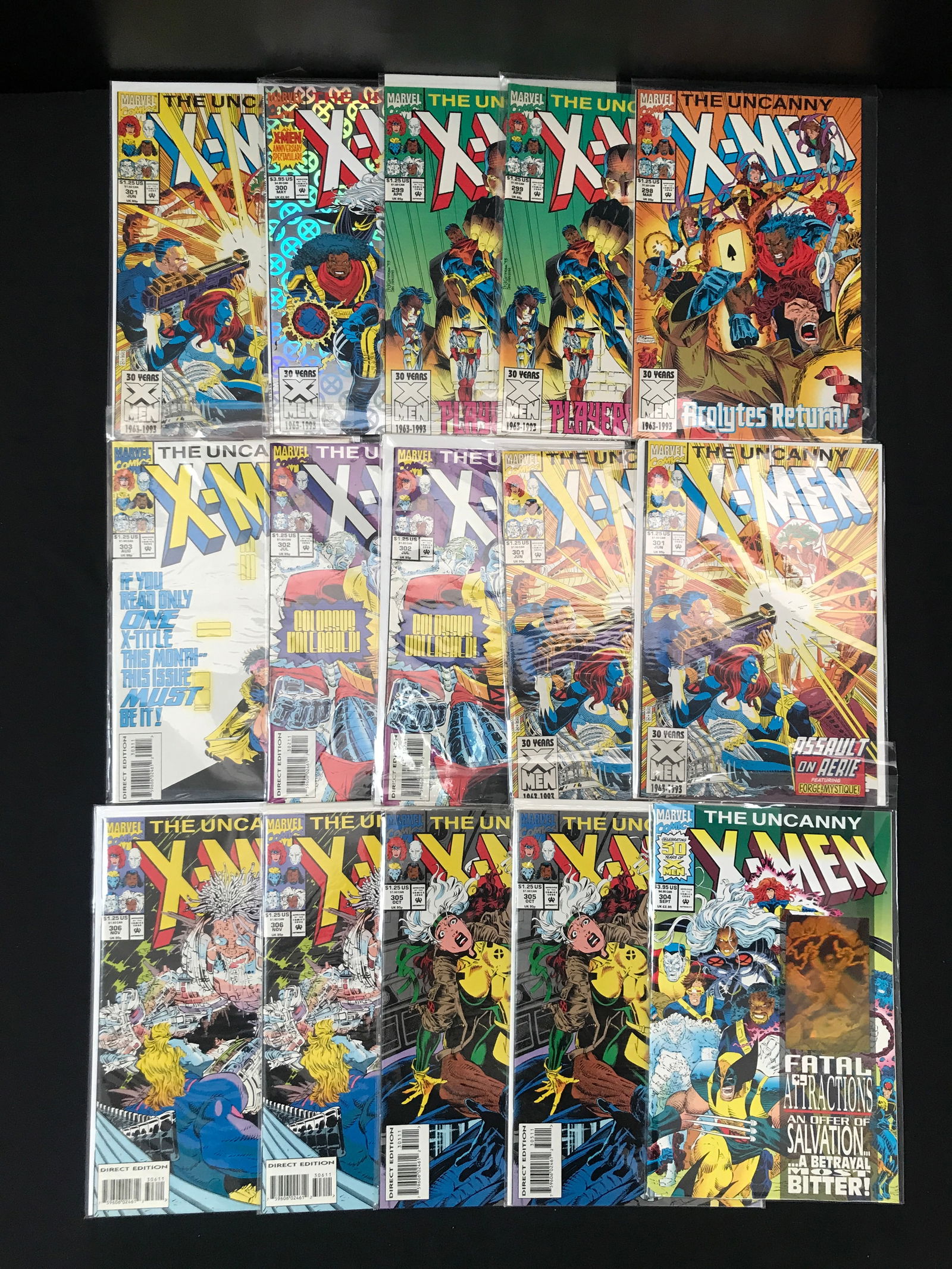 LOT OF 15 X-MEN COMICS (MARVEL COMICS) (1 of 1)