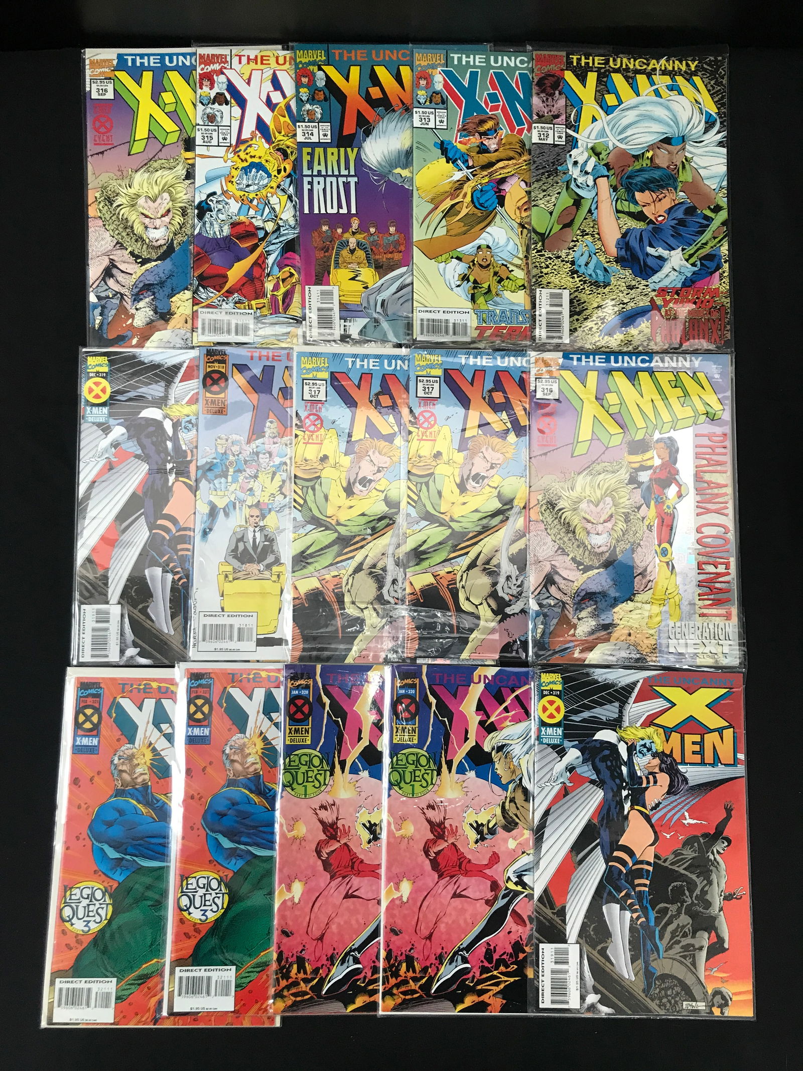 LOT OF 15 X-MEN COMICS (MARVEL COMICS) (1 of 1)