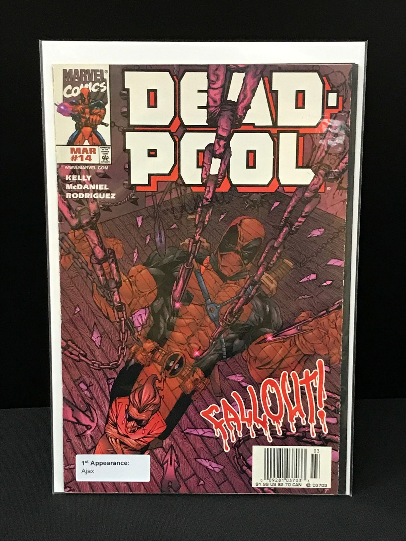MARVEL COMICS NO.14 DEADPOOL (1 of 1)
