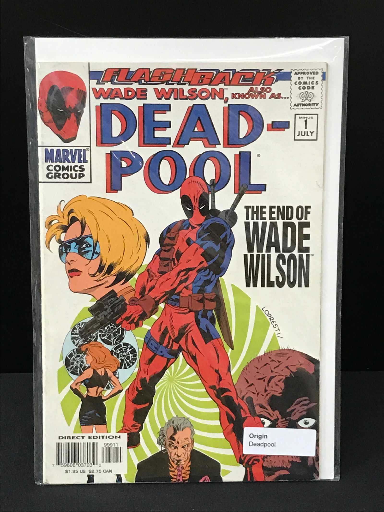 MARVEL COMICS NO.1 DEADPOOL (1 of 1)