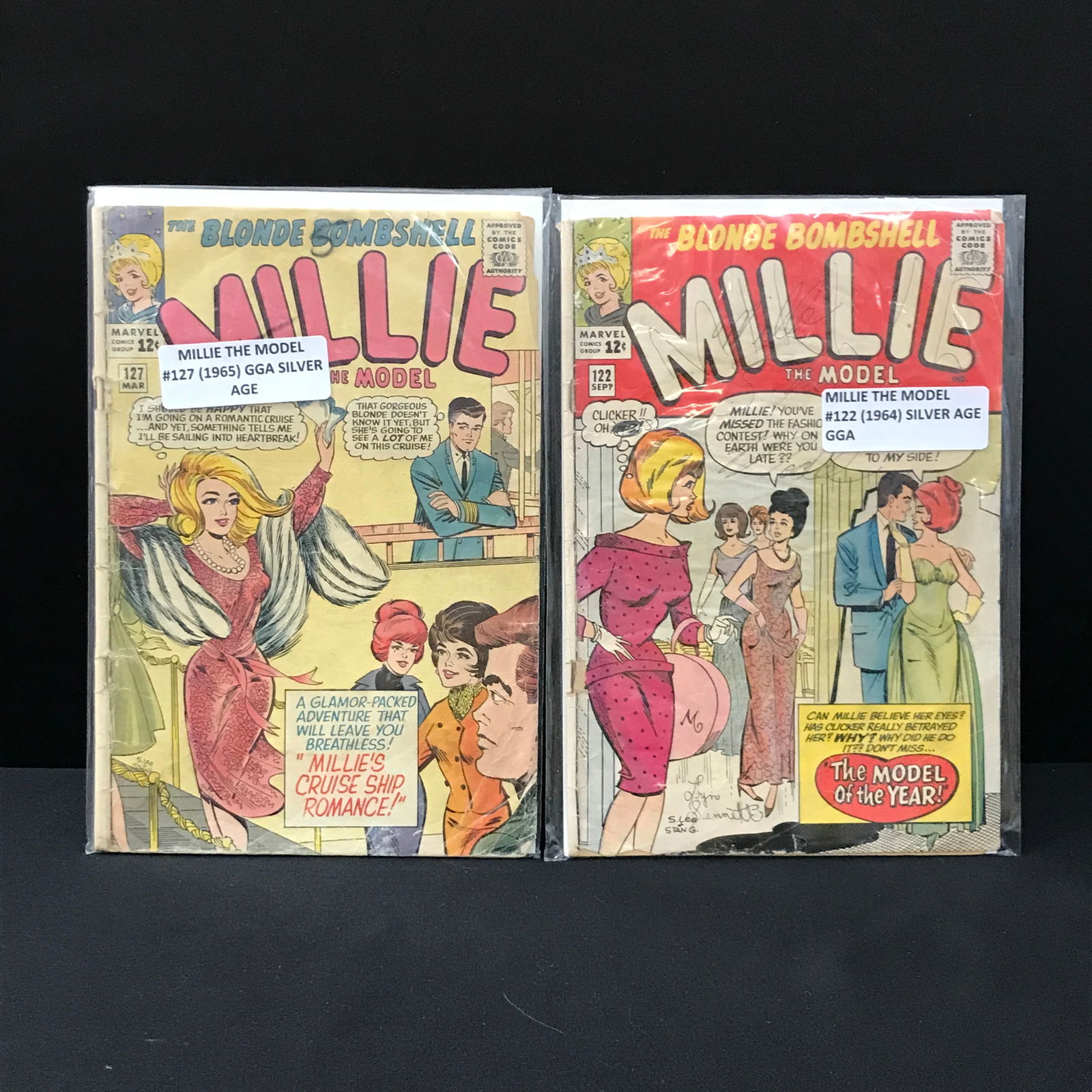 LOT OF 2 MILLIE COMICS (MARVEL COMICS) (1 of 1)