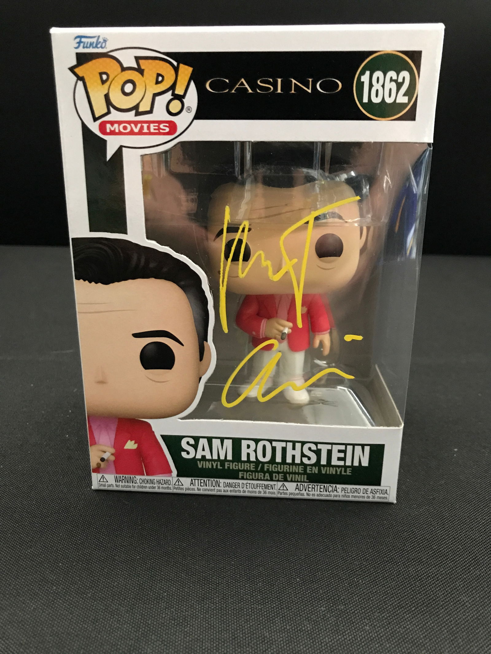 ROBERT DENIRO SIGNED CASINO SAM ROTHCHILDFUNKO POP! (KB COA) (1 of 1)
