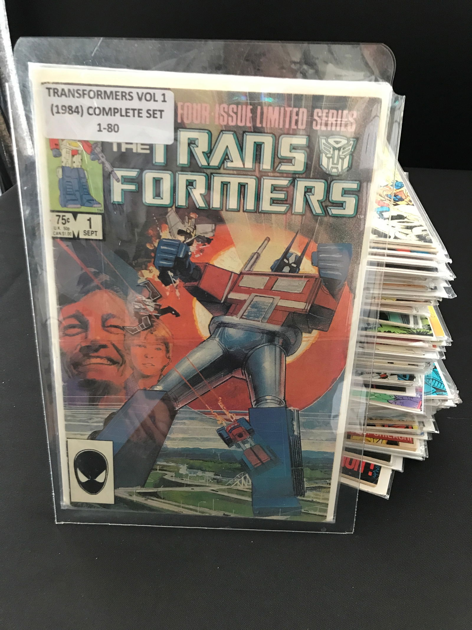TRANSFORMERS (1984) COMPLETE SET 1-80 (1 of 1)