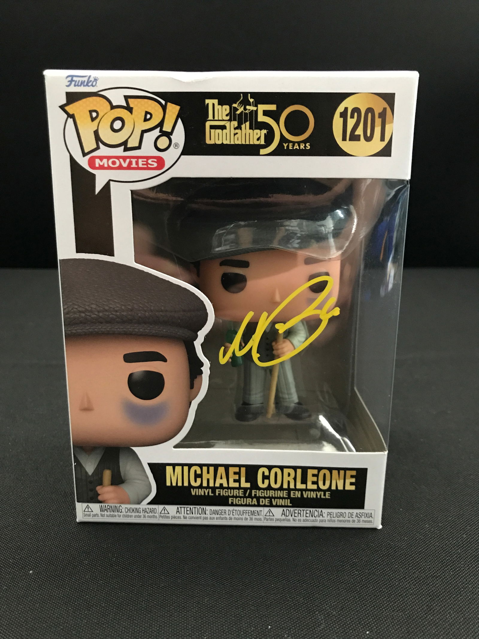 AL PACINO SIGNED THE GODFATHER MICHAEL CORLEONE FUNKO POP - KB COA (1 of 2)