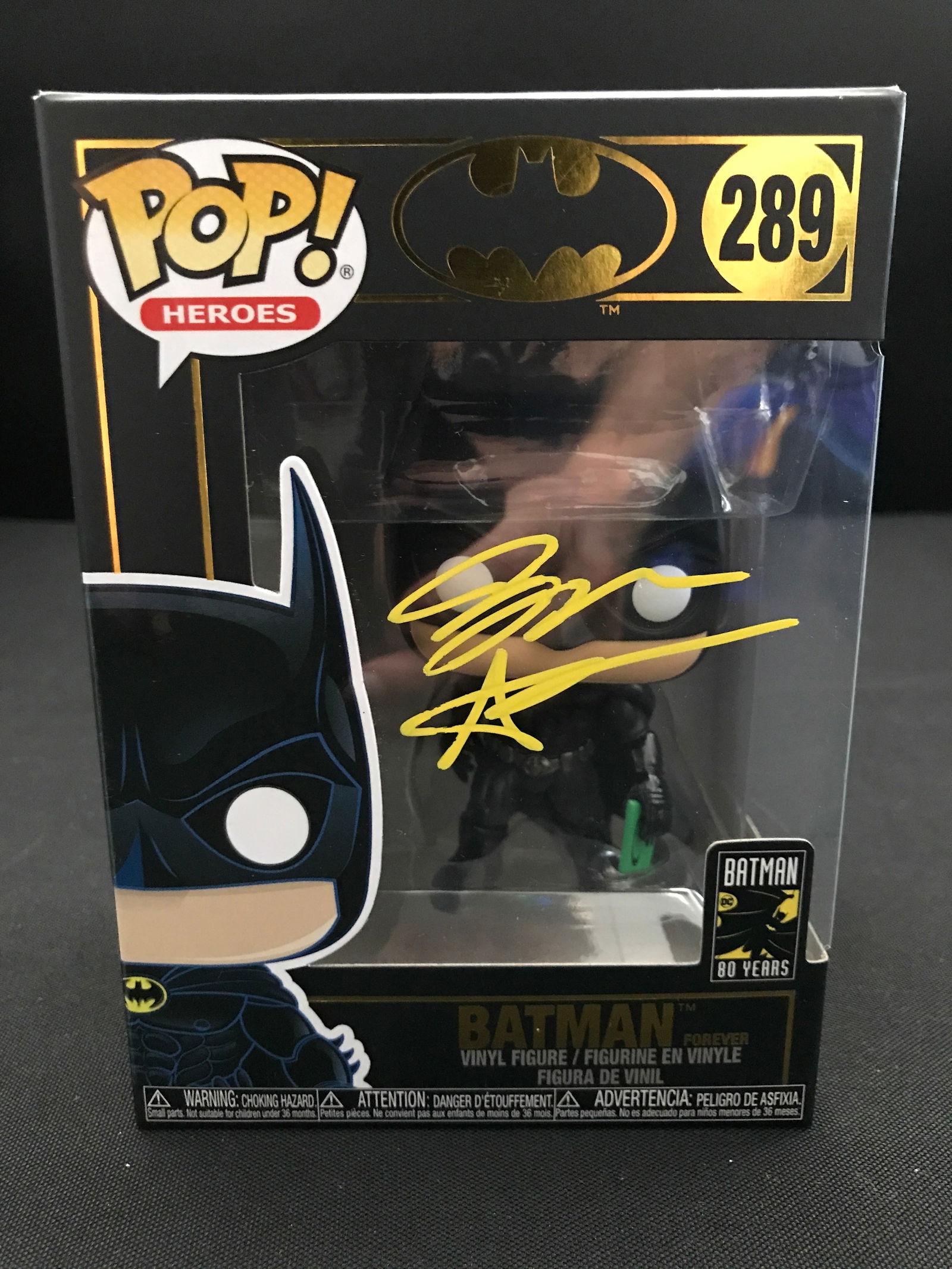 BEN AFFLECK SIGNED BATMAN FUNKO POP - KB COA (1 of 2)