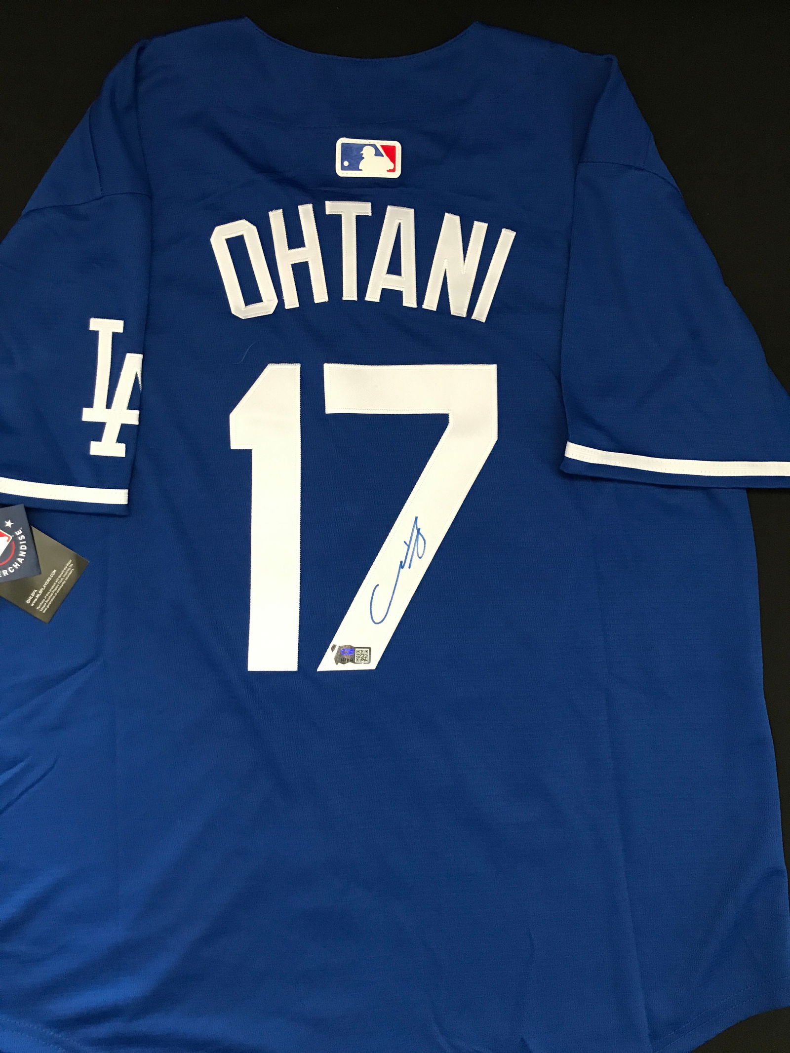 SHOHEI OHTANI SIGNED LOS ANGELES DODGERS JERSEY - ACE COA (1 of 3)