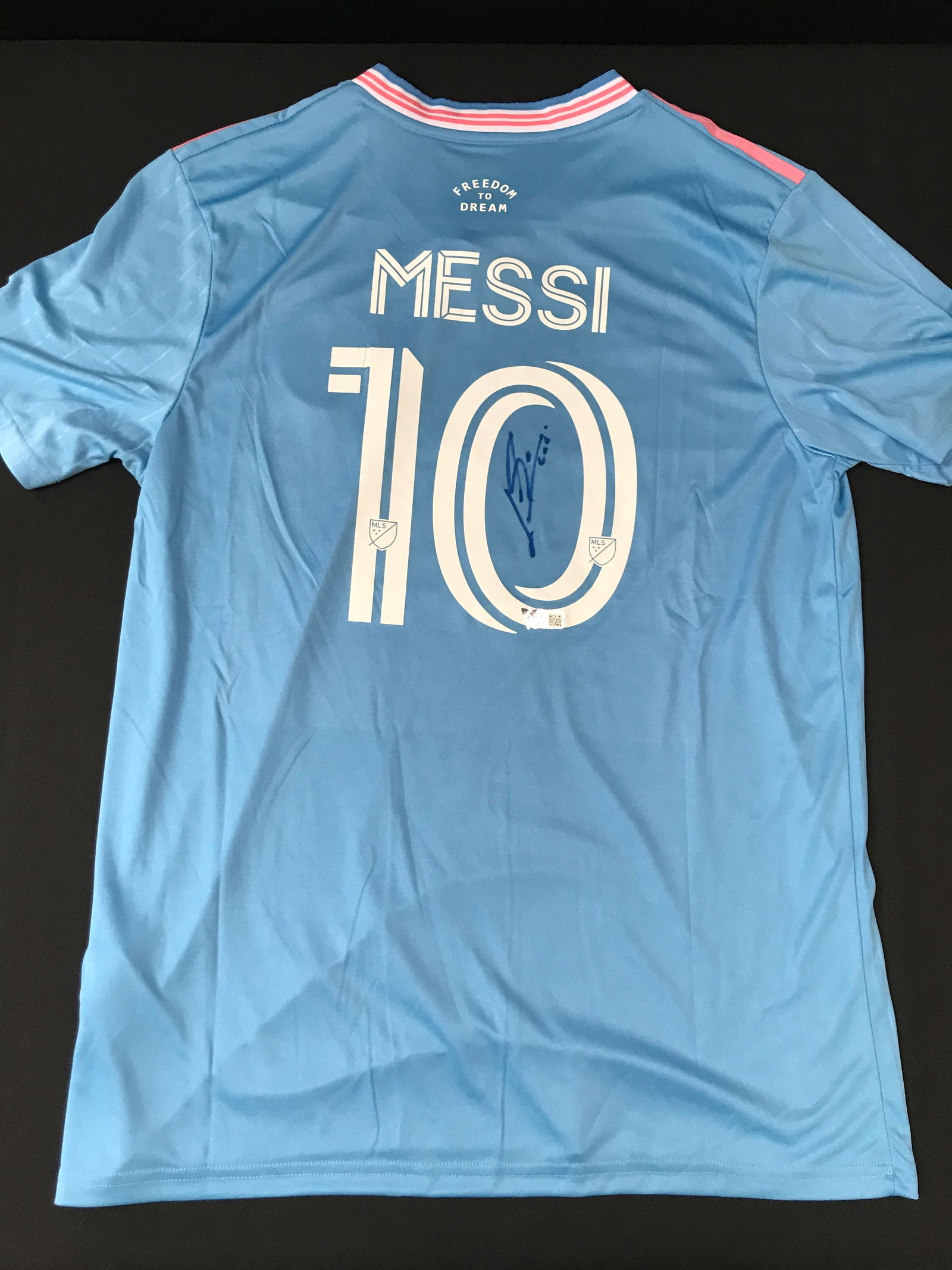 LIONAL MESSI SIGNED FC MIAMI SOCCER JERSEY (ACE COA) (1 of 3)