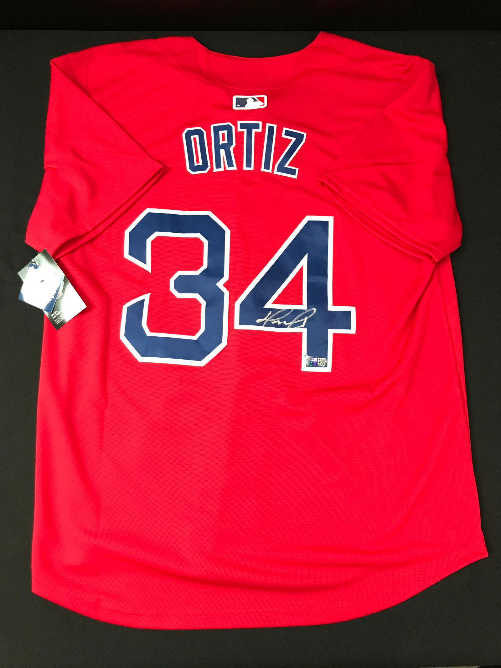 DAVID ORTIZ SIGNED BOSTON RED SOX BASEBALL JERSEY (ACE COA) (1 of 3)