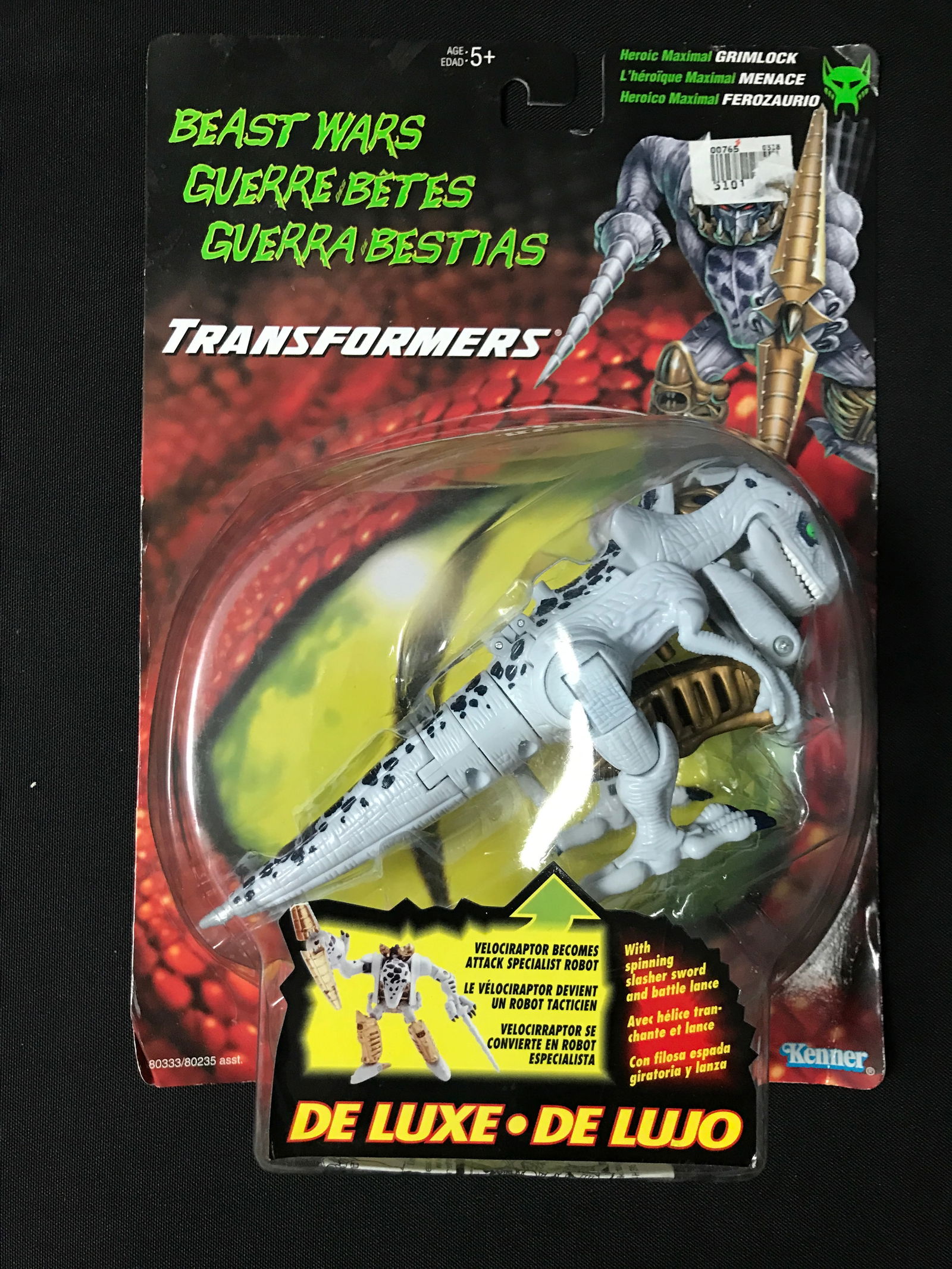 VINTAGE TRANSFORMERS BEAST WARS ACTION FIGURE SEALED IN PACK (1 of 1)