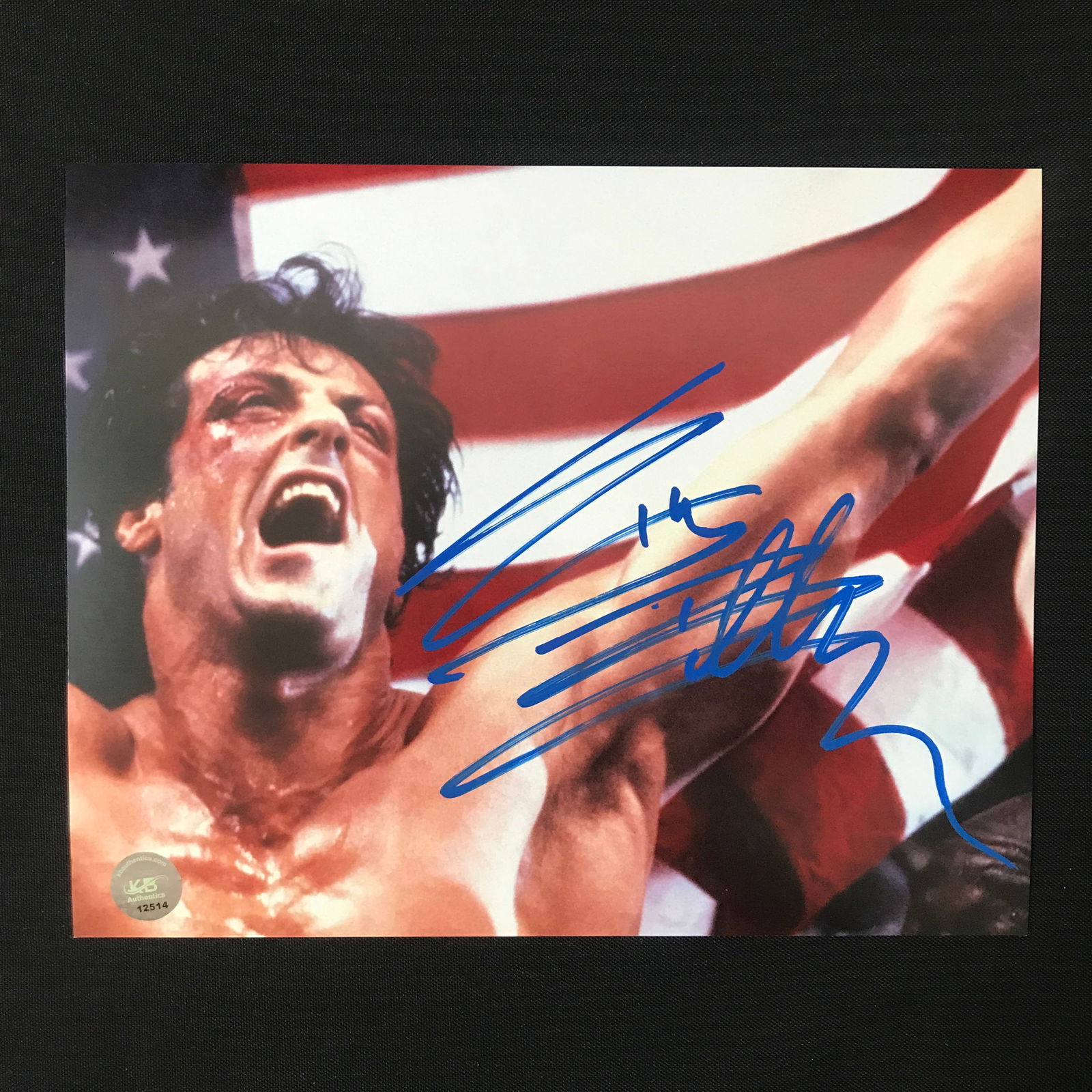SYLVESTER STALLONE SIGNED ROCKY 8X10 - KB COA (1 of 1)