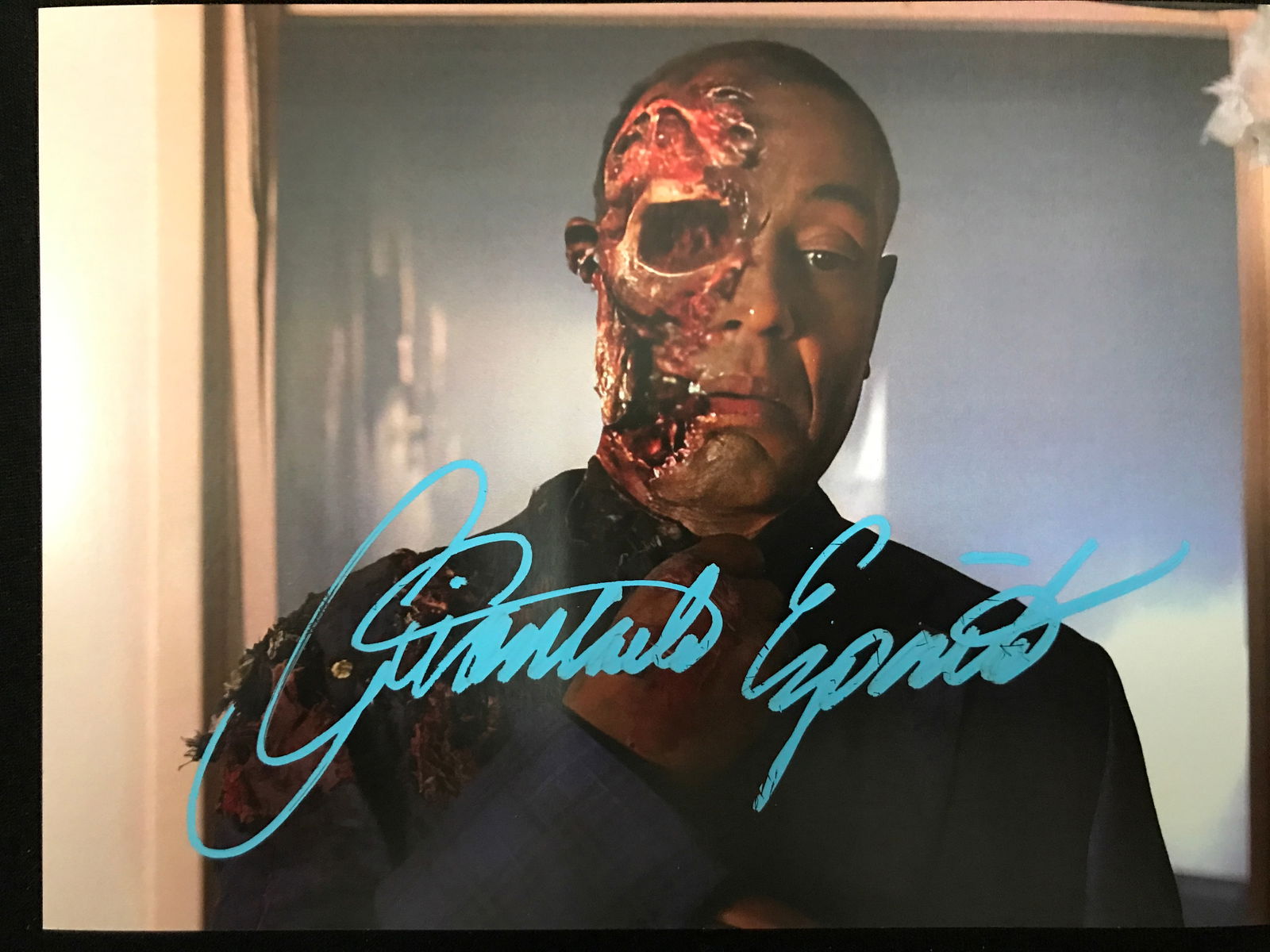 GIANCARLO ESPOSITO SIGNED BREAKING BAD 8X10 PHOTO WWOC COA (1 of 2)