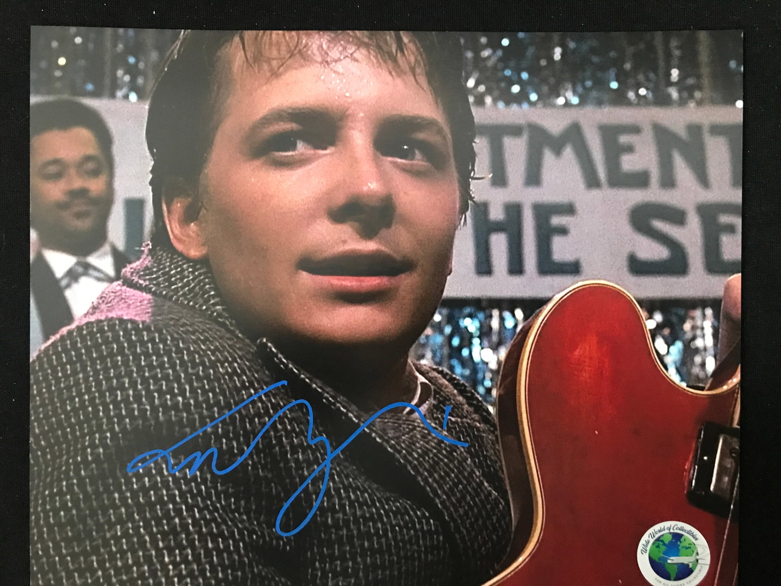 MICHAEL J FOX SIGNED SIGNED 8X10 PHOTO WWOC COA: Prices are in Canadian dollars