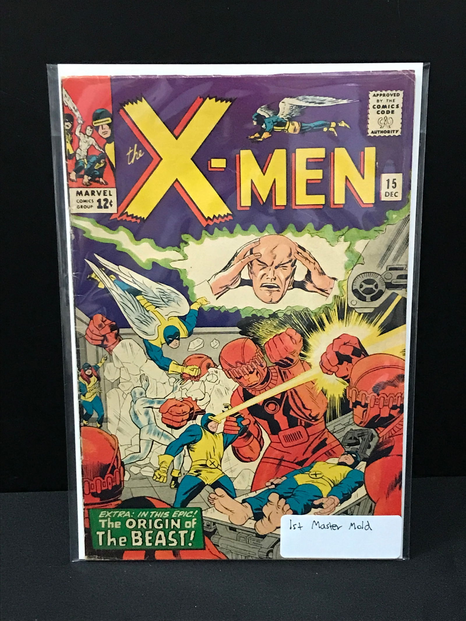 MARVEL COMICS NO.15 THE X-MEN -1ST APPEARANCE MASTER MAID, ORIGIN OF THE BEAST (1 of 1)