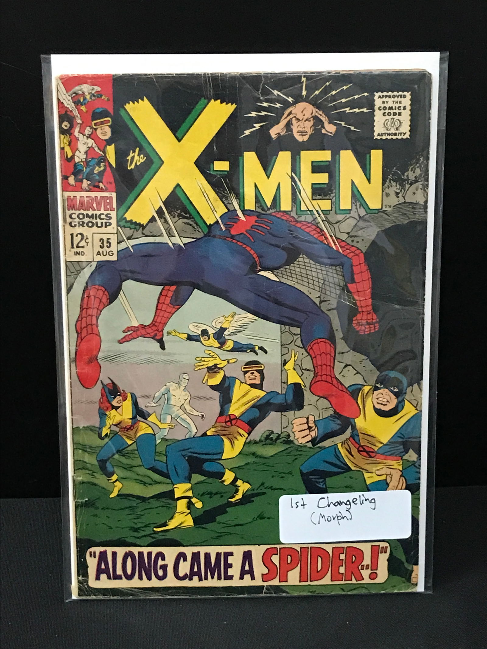X-MEN #35 1ST CHANGELING - MARVEL COMICS (1 of 1)