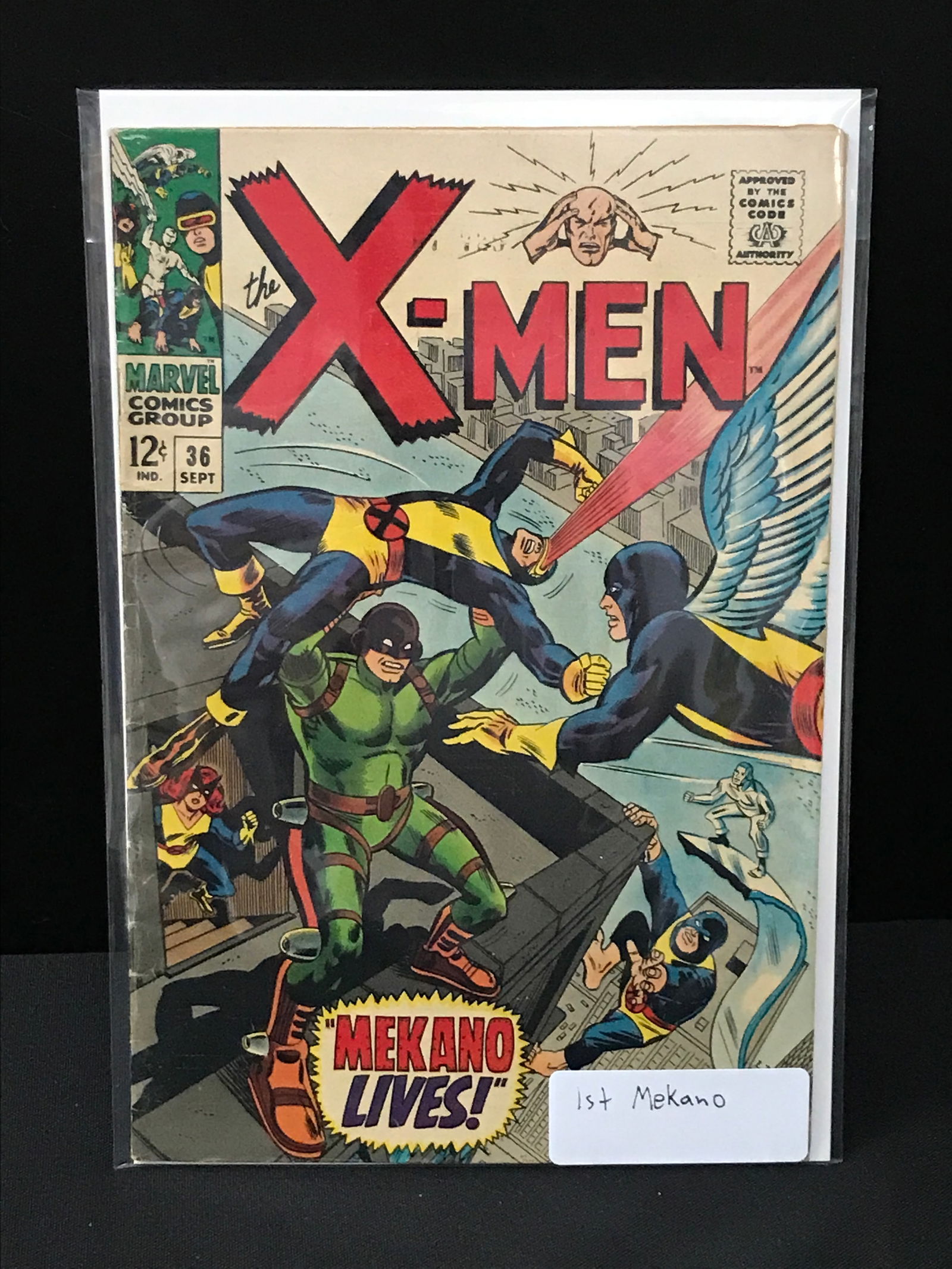 X-MEN #36 1ST MEKANO - MARVEL COMICS (1 of 1)