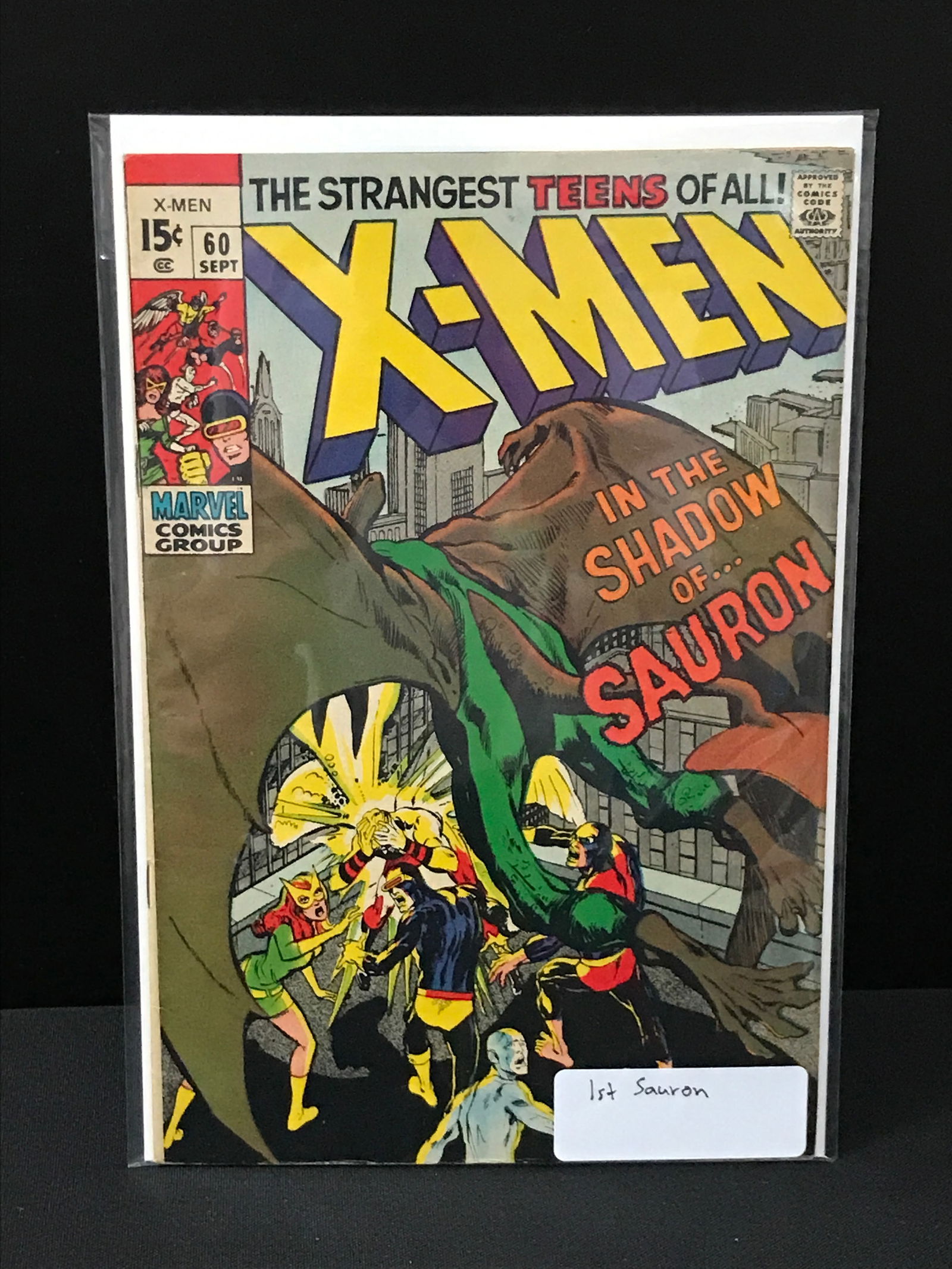 X-MEN #60 1ST SAURON - MARVEL COMICS (1 of 1)