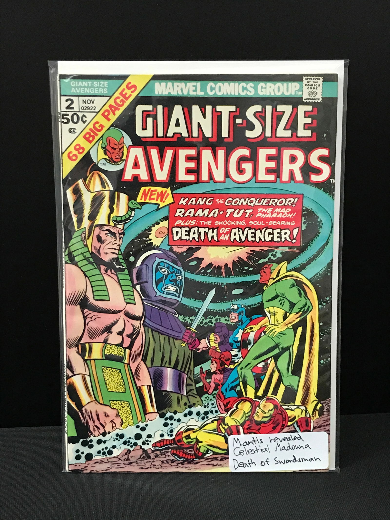 GIANT SIZED AVENGERS #2 - MARVEL COMICS (1 of 1)
