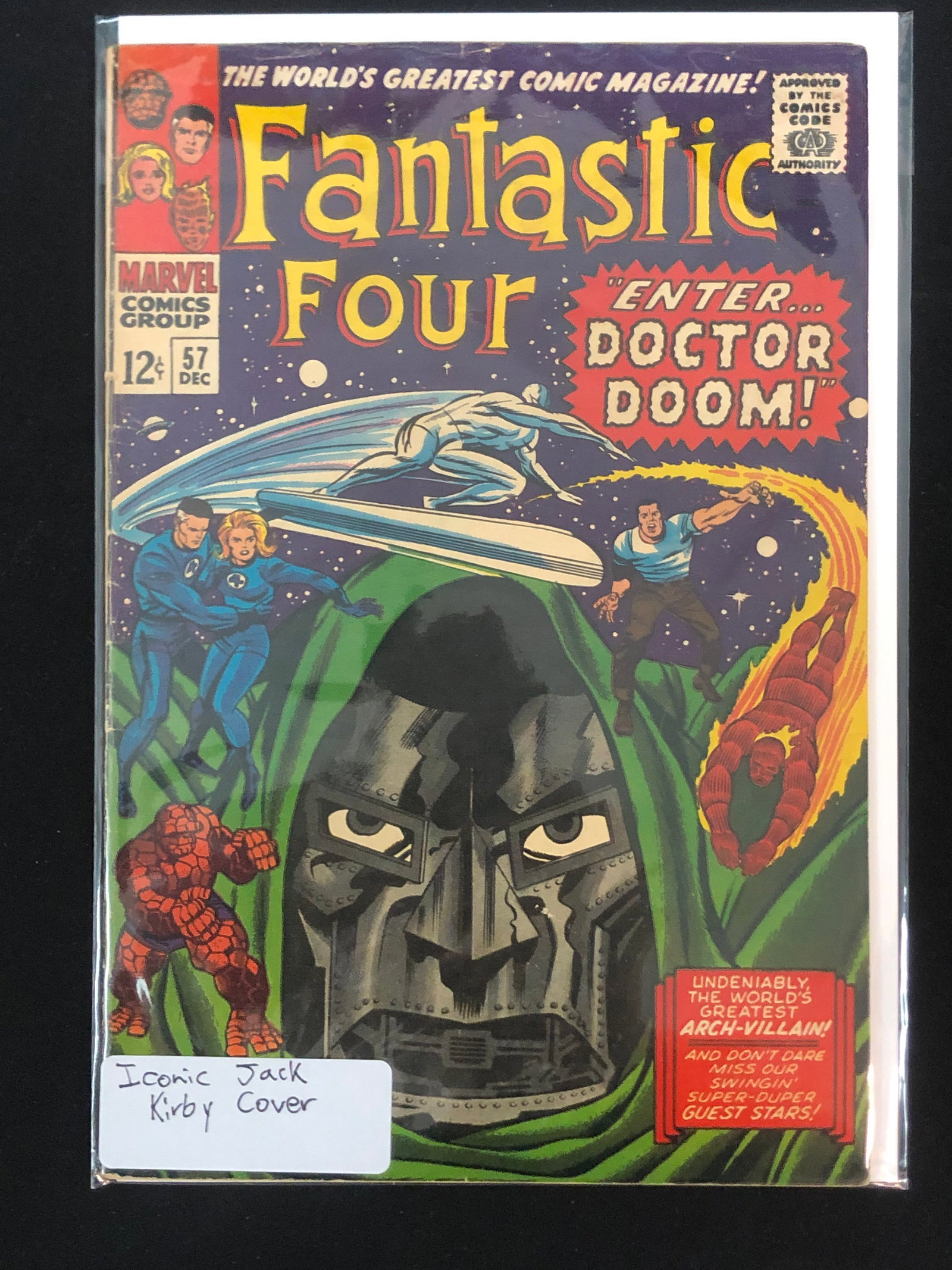 MARVEL COMICS NO.57 FANTASTIC FOUR: Prices are in Canadian Dollars