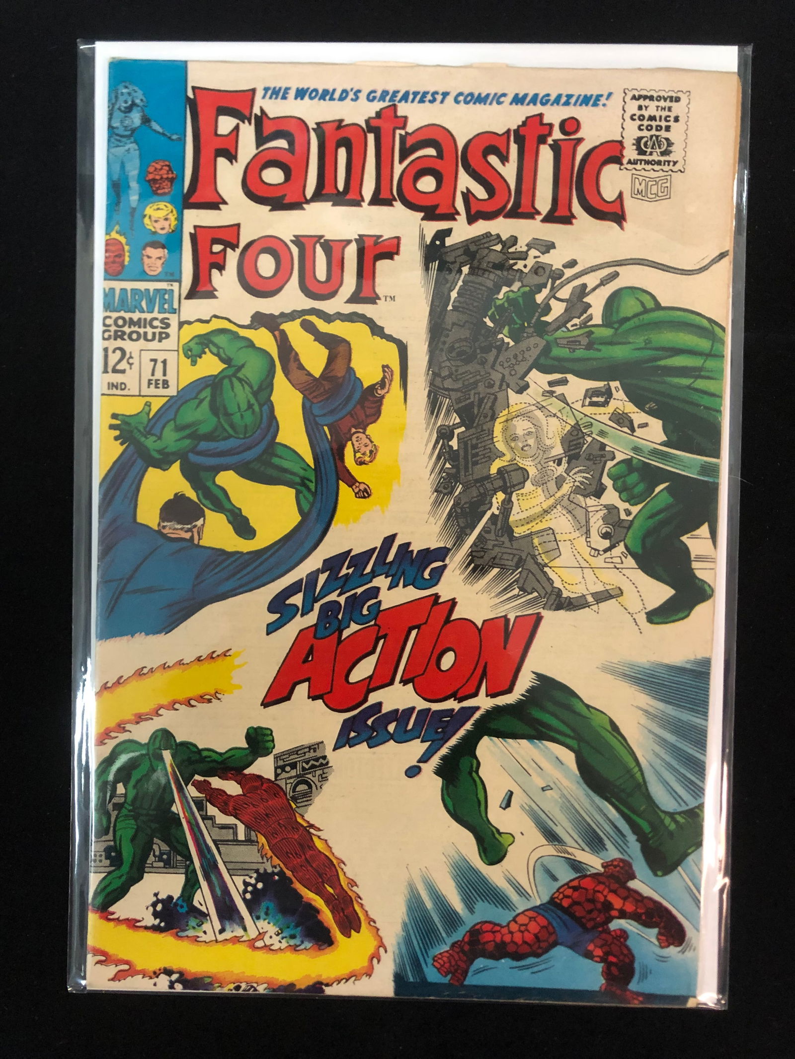 MARVEL COMICS NO.71 FANTASTIC FOUR (1 of 1)
