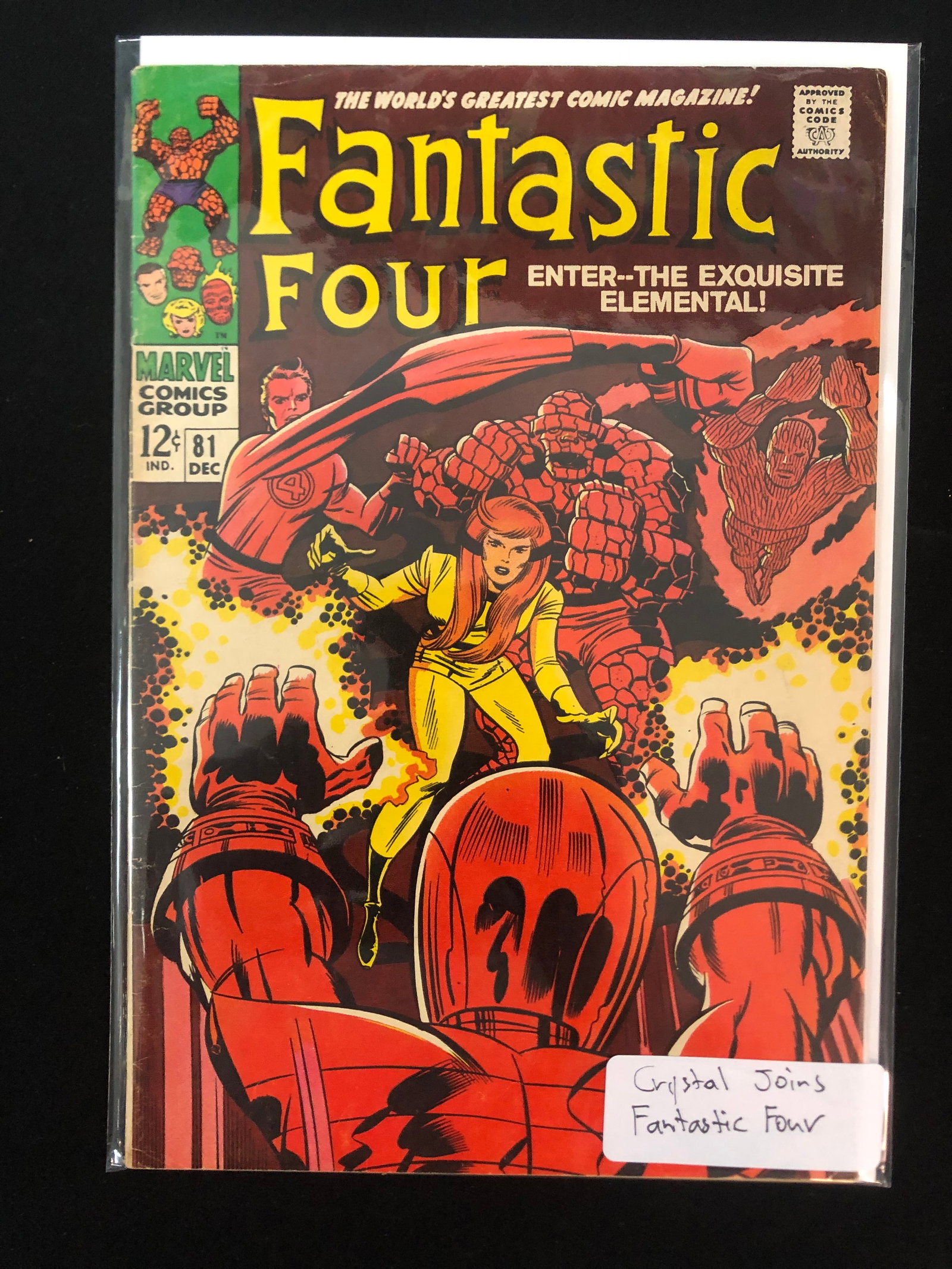 MARVEL COMICS NO.81 FANTASTIC FOUR: Prices are in Canadian Dollars