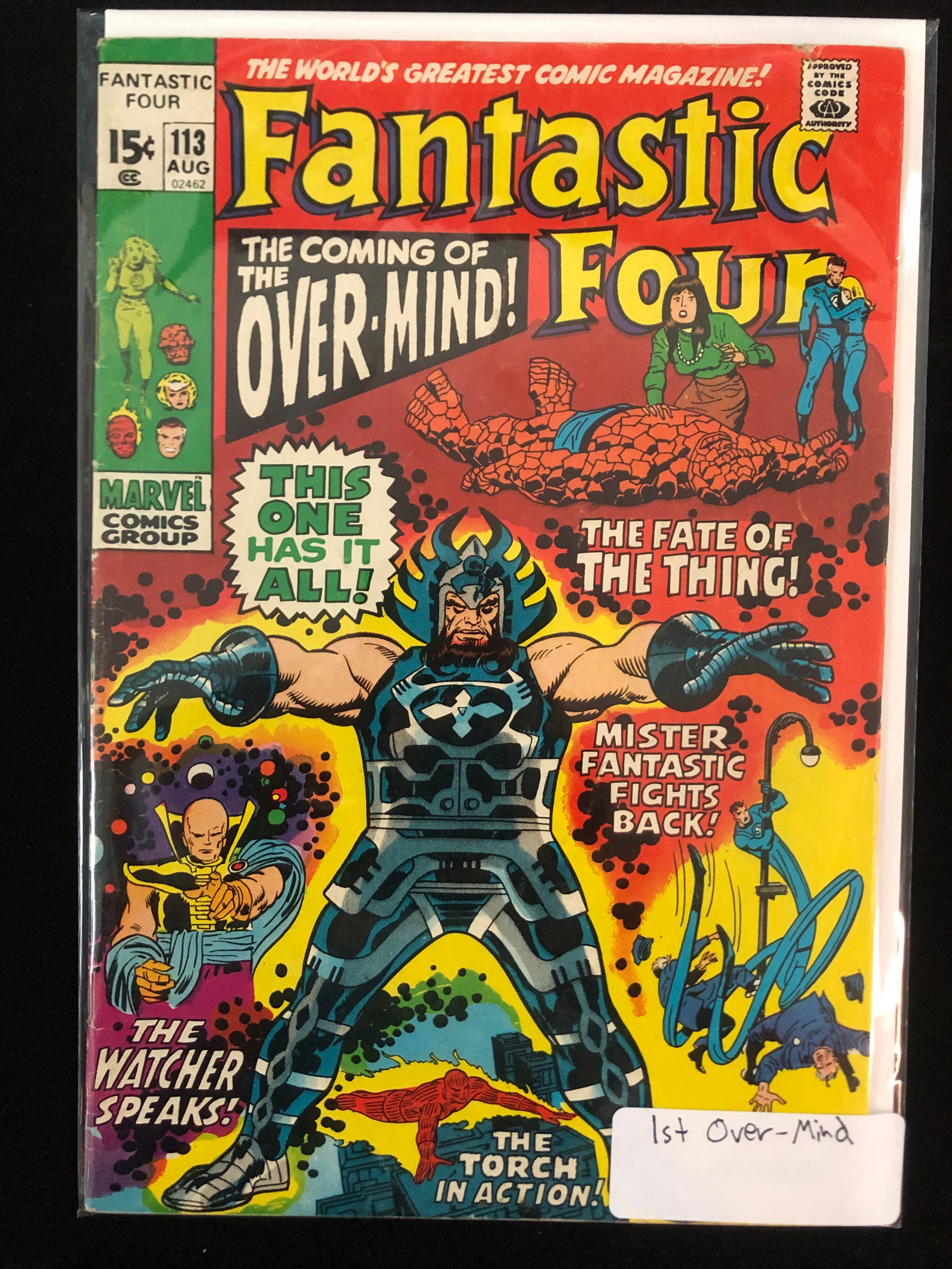 MARVEL COMICS NO.113 FANTASTIC FOUR: Prices are in Canadian Dollars