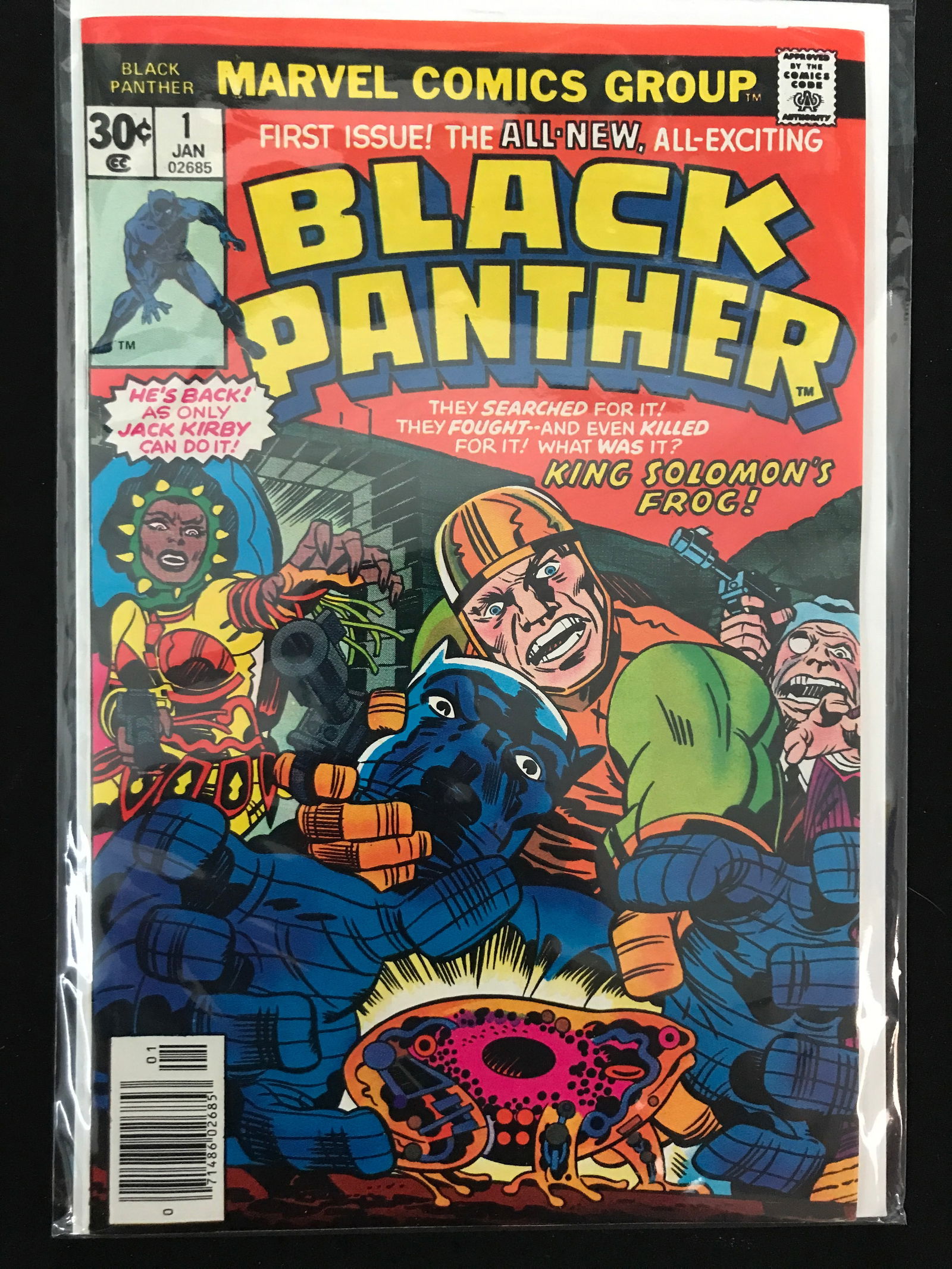 THE BLACK PANTHER #1 - MARVEL COMICS (1 of 1)