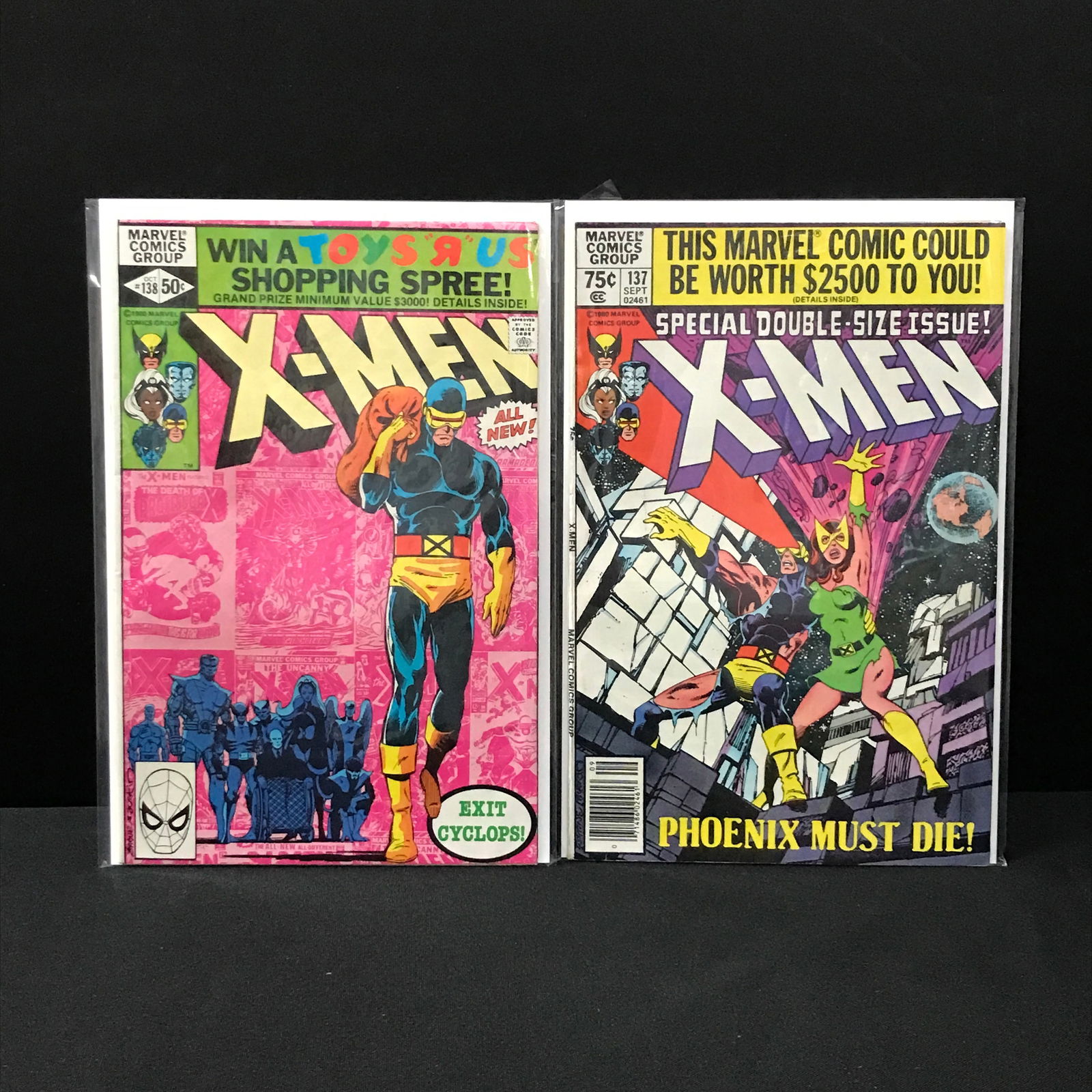 LOT OF 2 X-MEN COMICS #137 AND #138 - MARVEL (1 of 1)